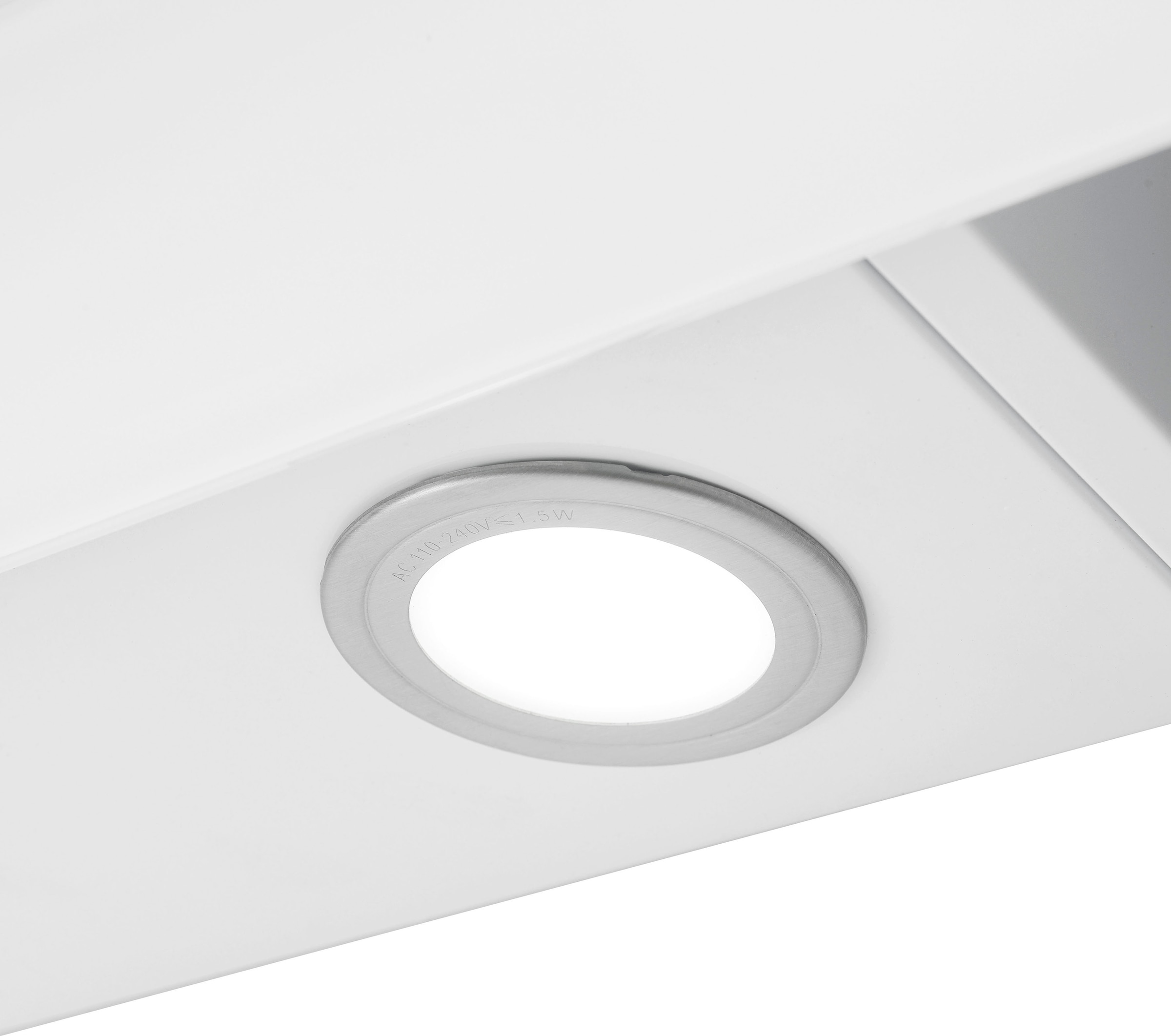 RESPEKTA Kopffreihaube »CH 22010«, 90 cm, 3 Leistungsstufenm, LED-Beleuchtung, Ab- und Umluftfähig