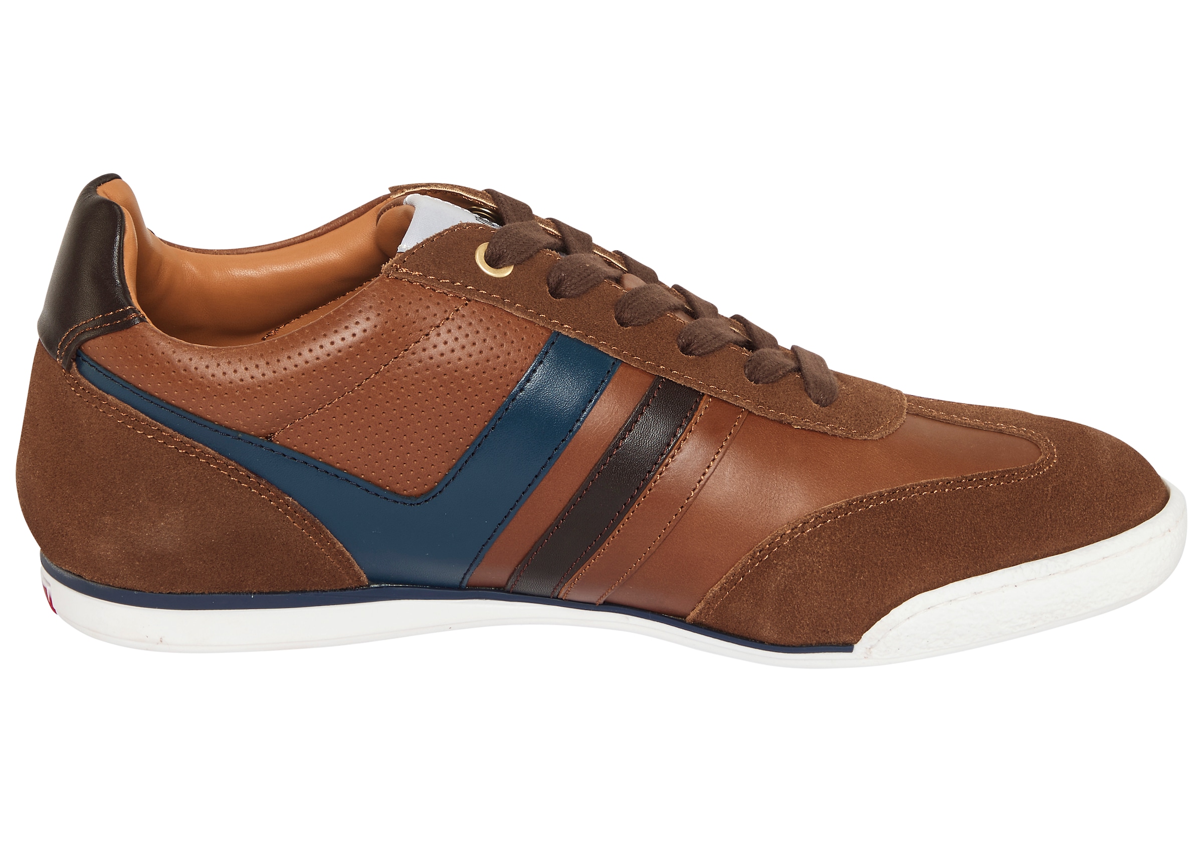 Pantofola d´Oro Sneaker »VASTO LOW«  Obermaterial aus Leder, Gummilaufsohle, mit Schnürung