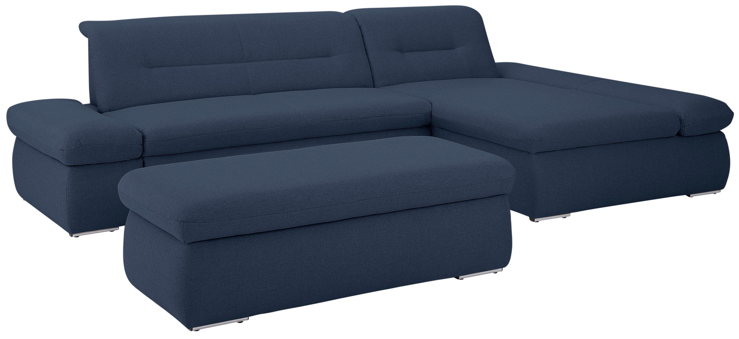 INOSIGN Ecksofa »Avesa L-Form«, Wahlweise mit Armteilvertsellung und Bettfunktion, B/T/H: 300/172/80cm
