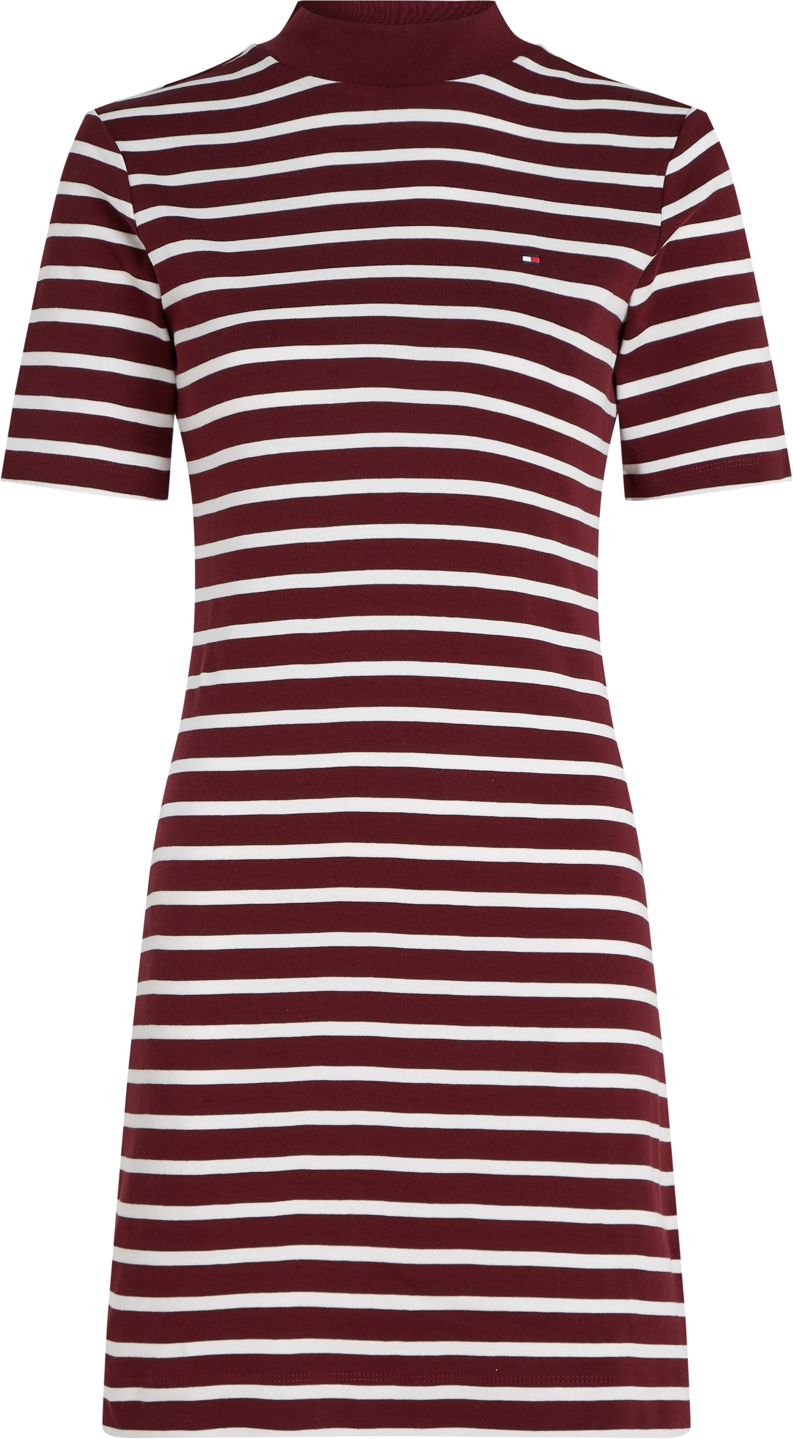 Tommy Hilfiger Shirtkleid »SLIM CODY MOCK-NK DRESS«, mit Mock-neck