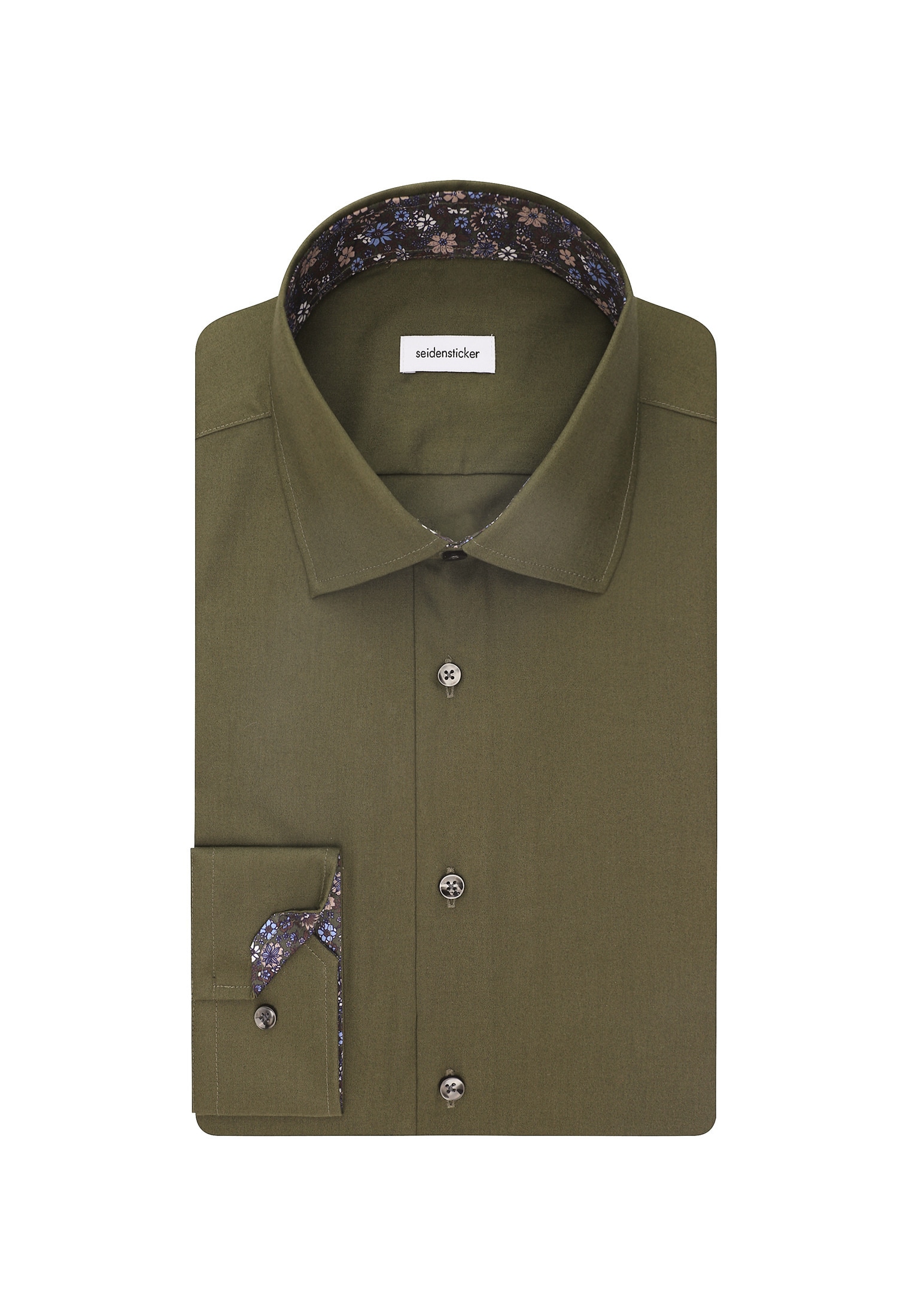 seidensticker Businesshemd »Slim« Slim 1/1 Kentkragen Uni