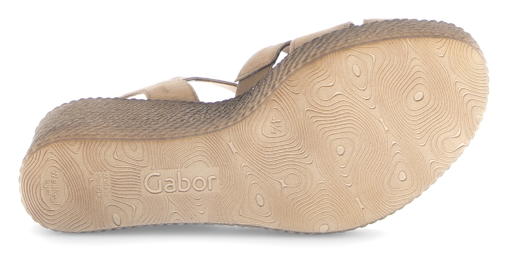 Gabor Keilsandalette, Plateau, Sommerschuh, Riemchensandale mit Best Fitting Ausstattung