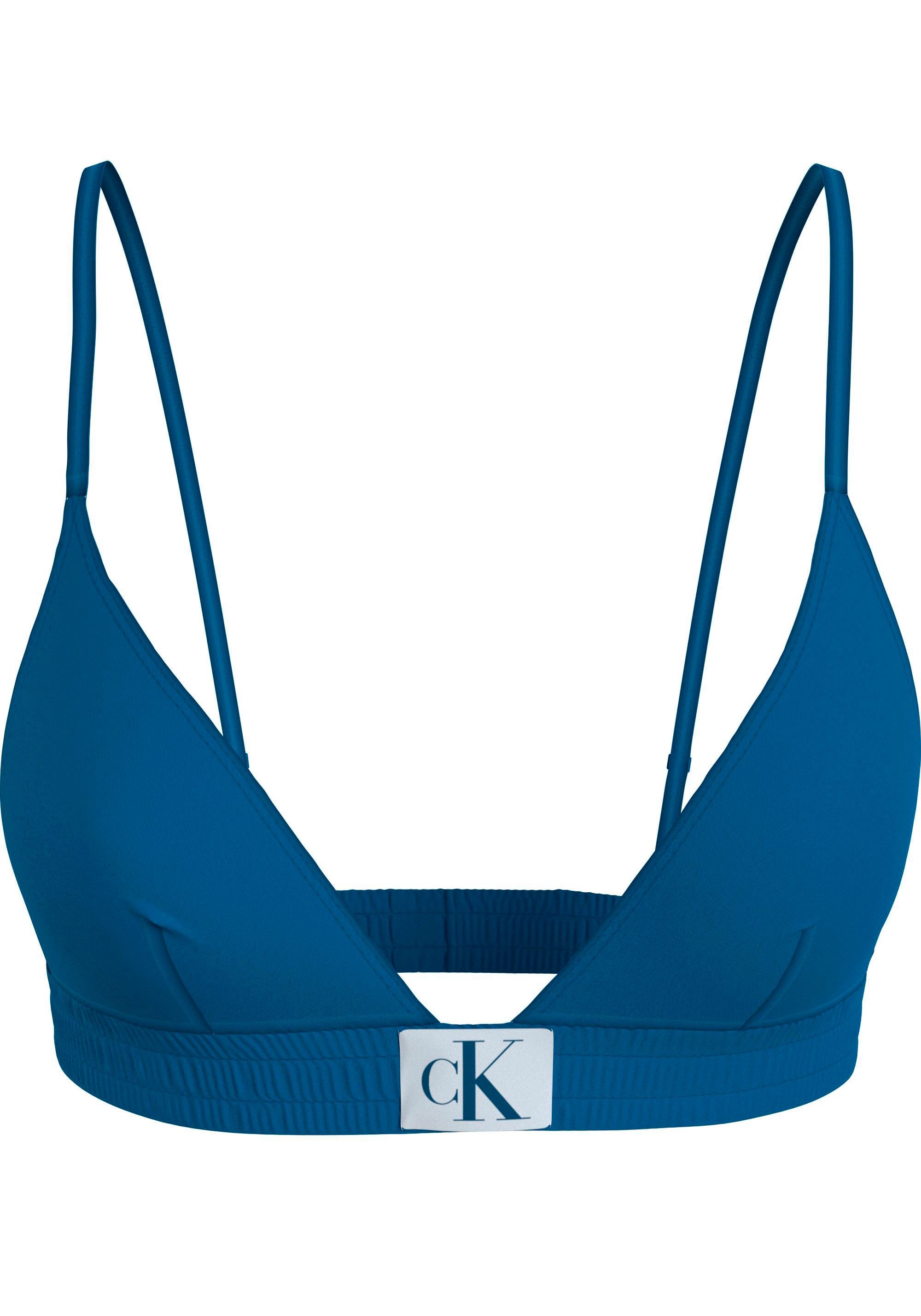 Calvin Klein Swimwear Triangel-Bikini-Top »FIXED Klein bestellen TRIANGLE-RP«, mit OTTO Markenlabel bei Calvin