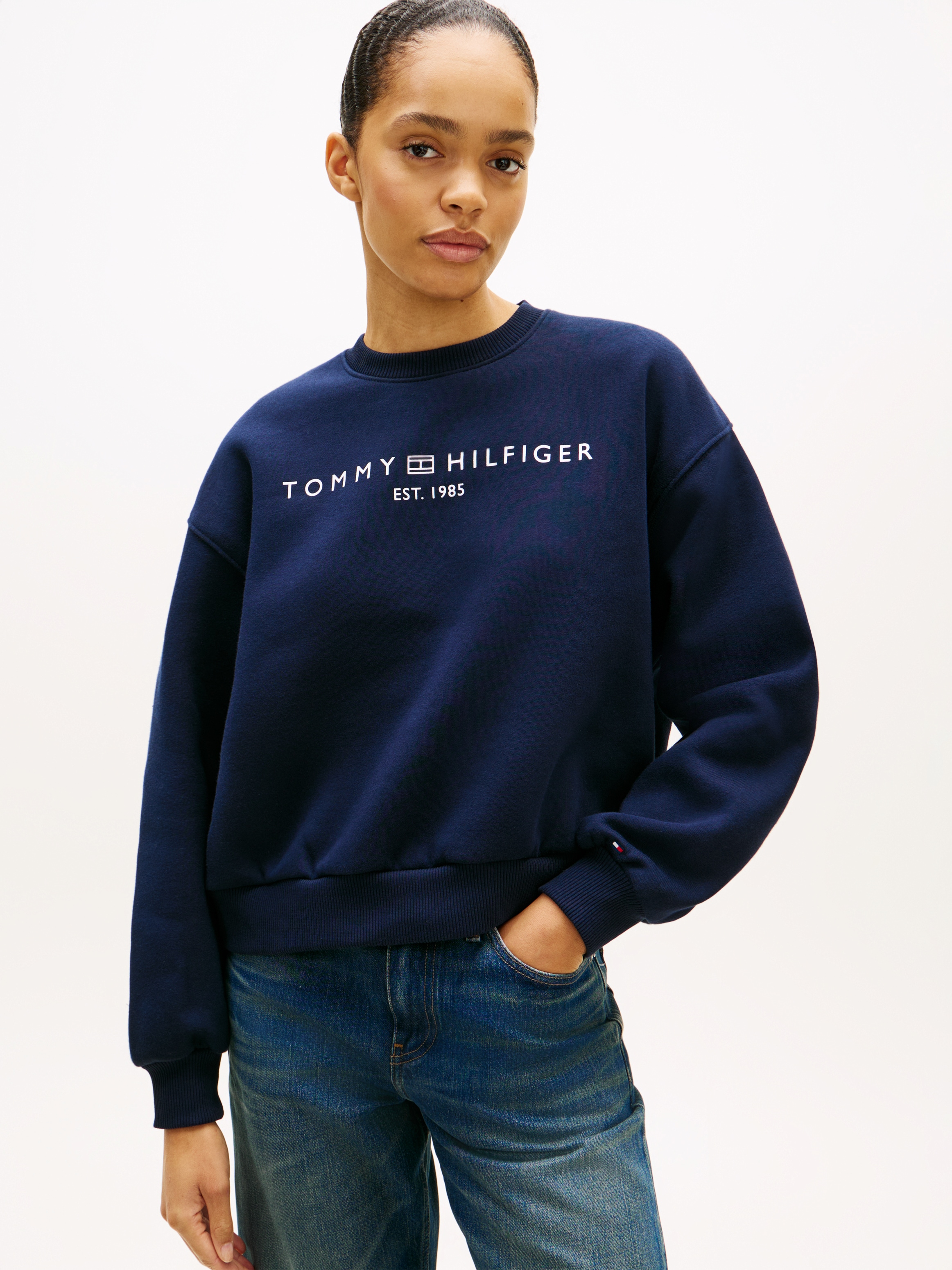 Tommy Hilfiger Sweatshirt »CORP LOGO MDRN SWTSRT«
