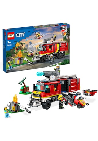 LEGO® Konstruktionsspielsteine »Einsatzleitwagen der Feuerwehr (60374), LEGO® City«,... kaufen