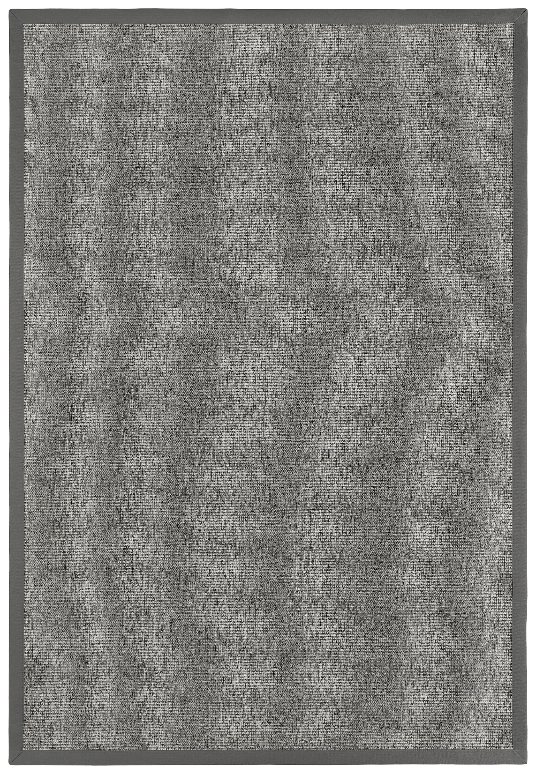 Dekowe Teppich »Basic S2 Bouclé« rechteckig 10 mm Höhe meliert, Sisaloptik, mit Bordüre, In- und Outdoor geeignet