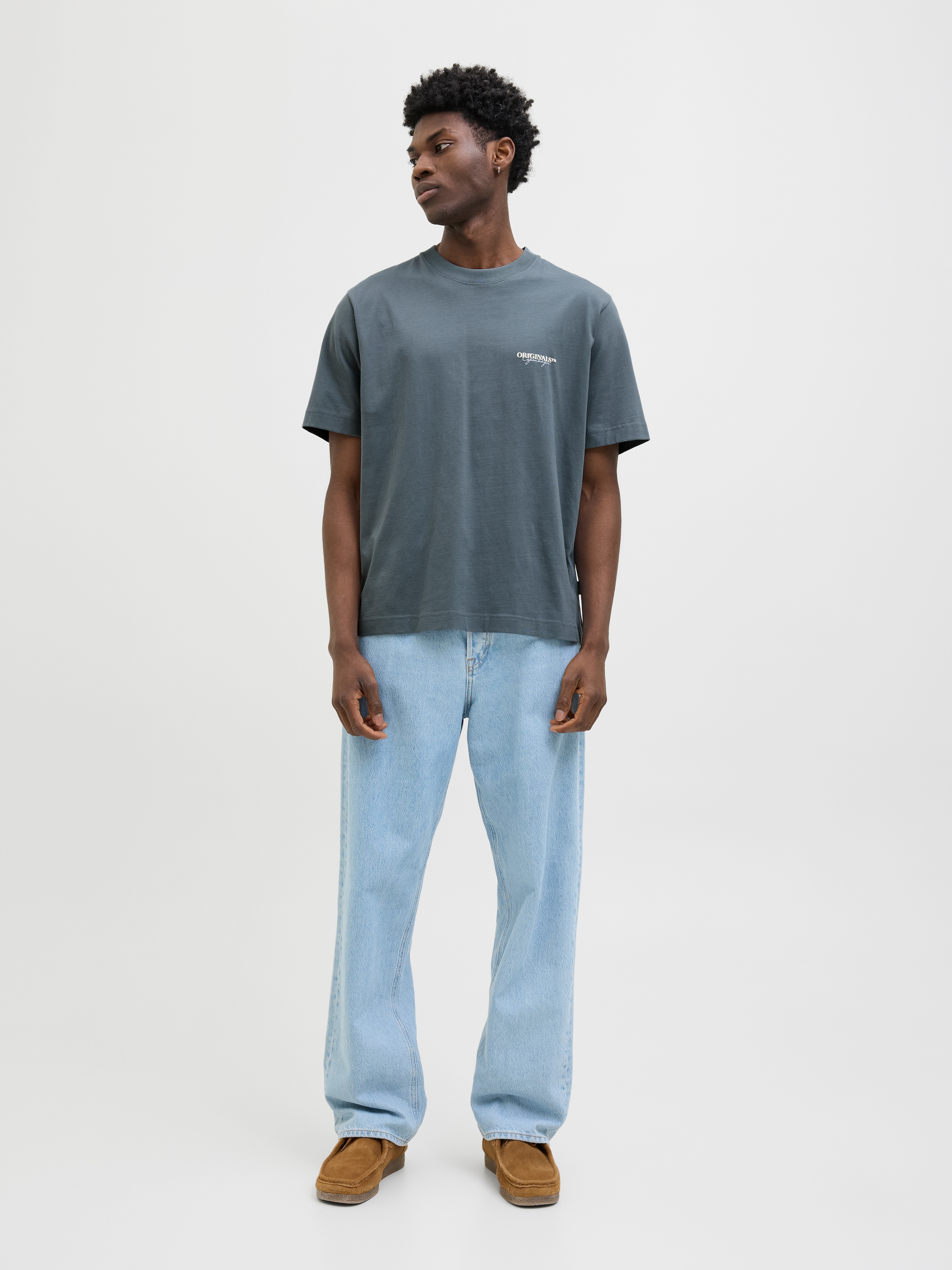 Jack & Jones T-Shirt »JORISLINGTON TYPE TEE SS CREW NECK SN«