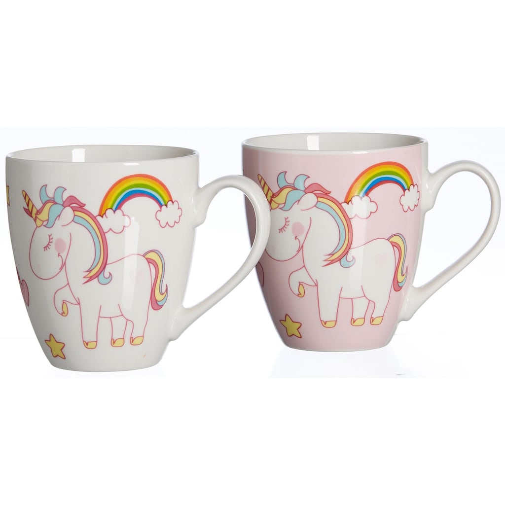 Ritzenhoff & Breker Kinderbecher »Unicorn«, (Set, 2 tlg., 2 Jumbobecher)