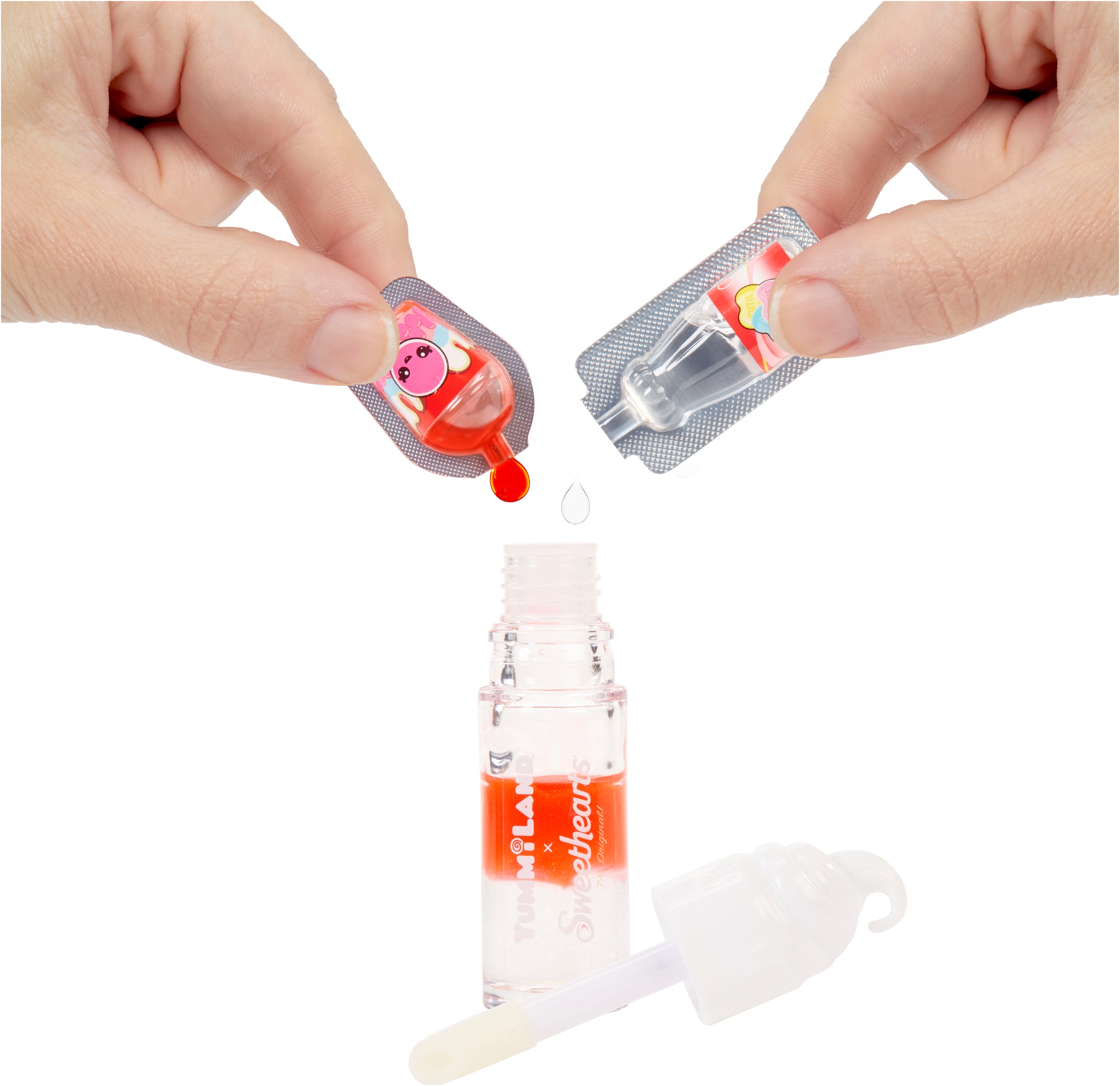 Minipuppe »Yummiland Sweet Lip Gloss-Lily Hearts«, inklusive Schlüsselanhänger