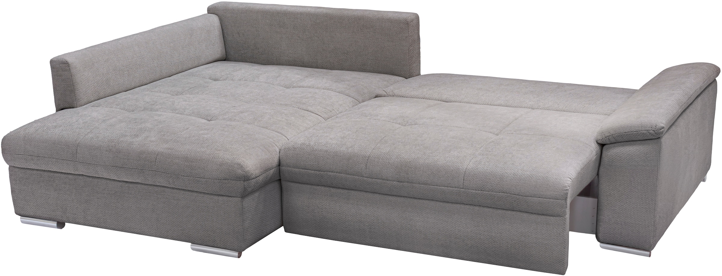 exxpo - sofa fashion Ecksofa »Casa Grande inkl. Bettfunktion, Bettkasten, OTTOs Choice, bequem«, L-Form, guter Sitzkomfort, große Liegefläche