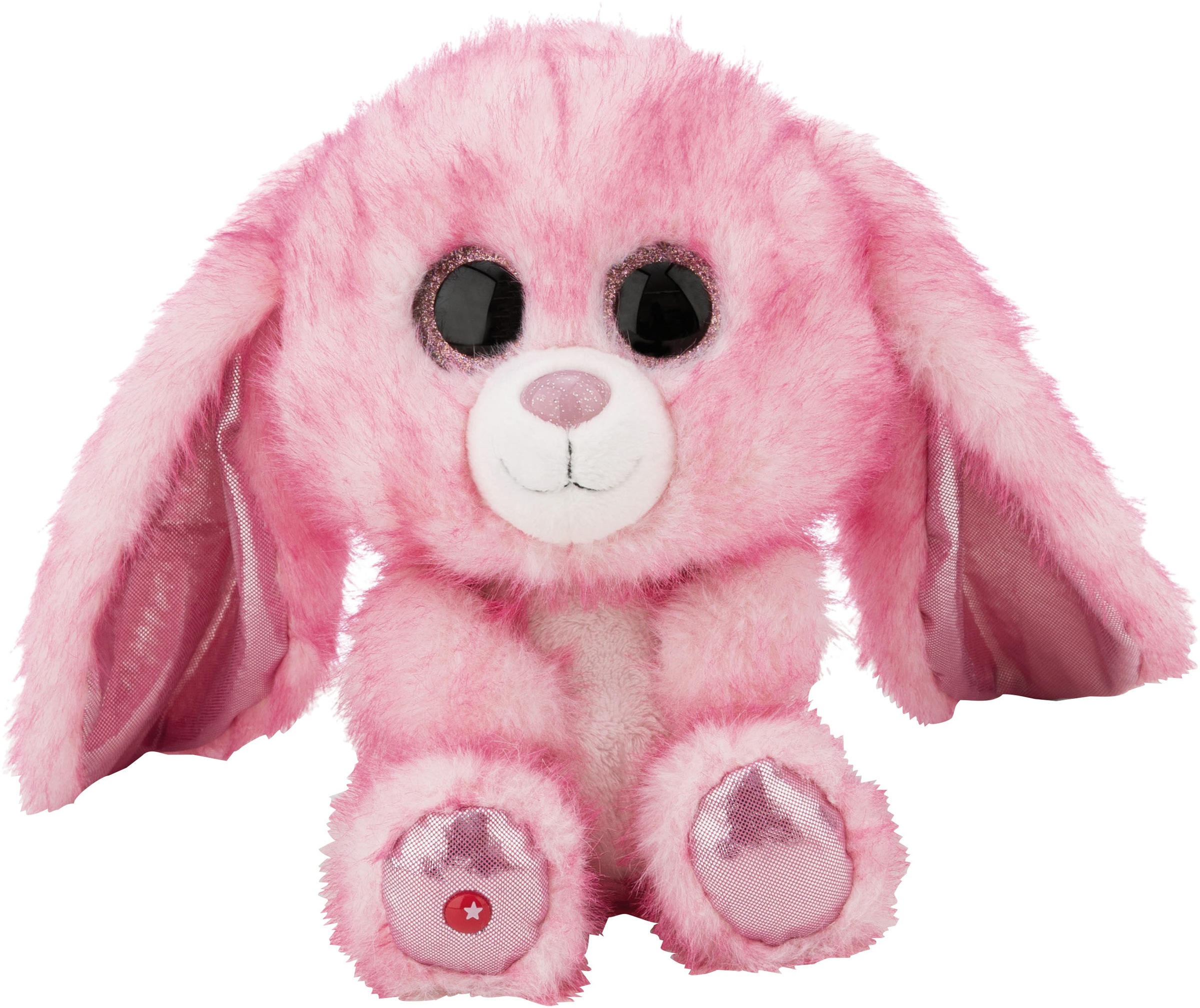 Nici Kuscheltier »Glubschis, Hase pink Flommi-Fun, 25cm schlenkernd«