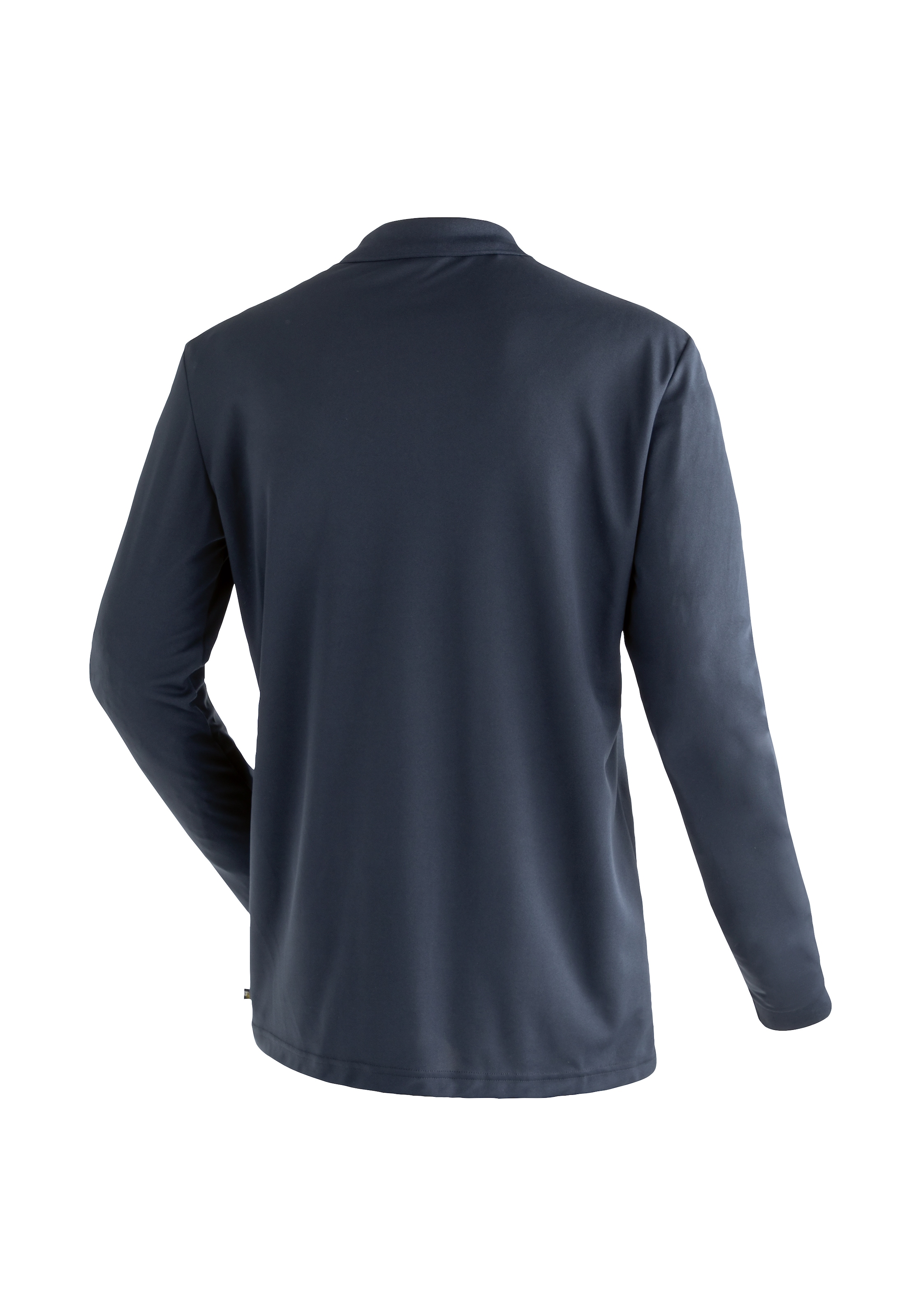 Maier Sports Langarm-Poloshirt »Ulrich L/S« Herren Polo langarm, leichtes Funktionsshirt, Langarmshirt, Reg. Fit