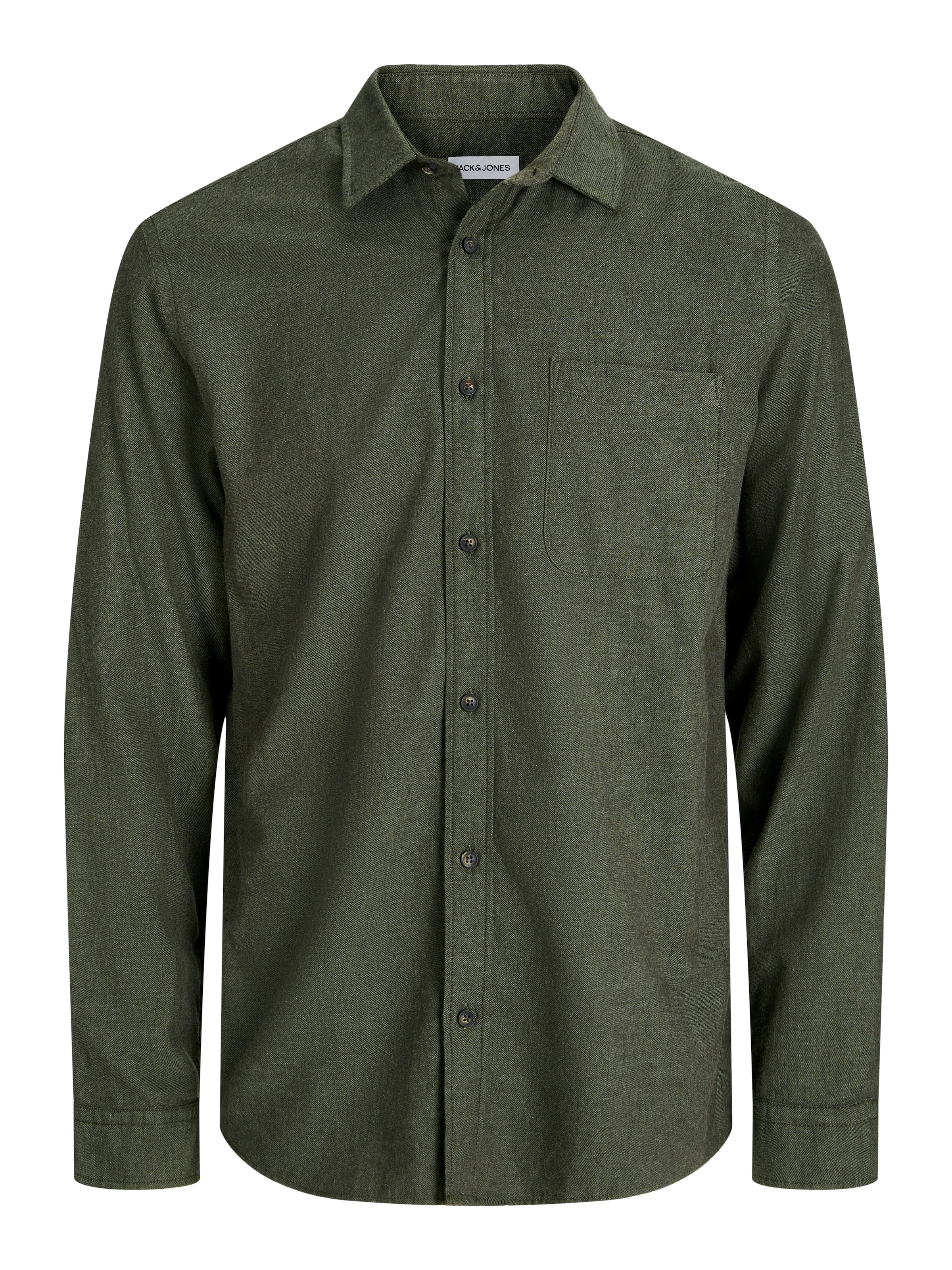 Jack & Jones PlusSize Langarmhemd »JJECLASSIC MELANGE SHIRT L/S SN PLS«