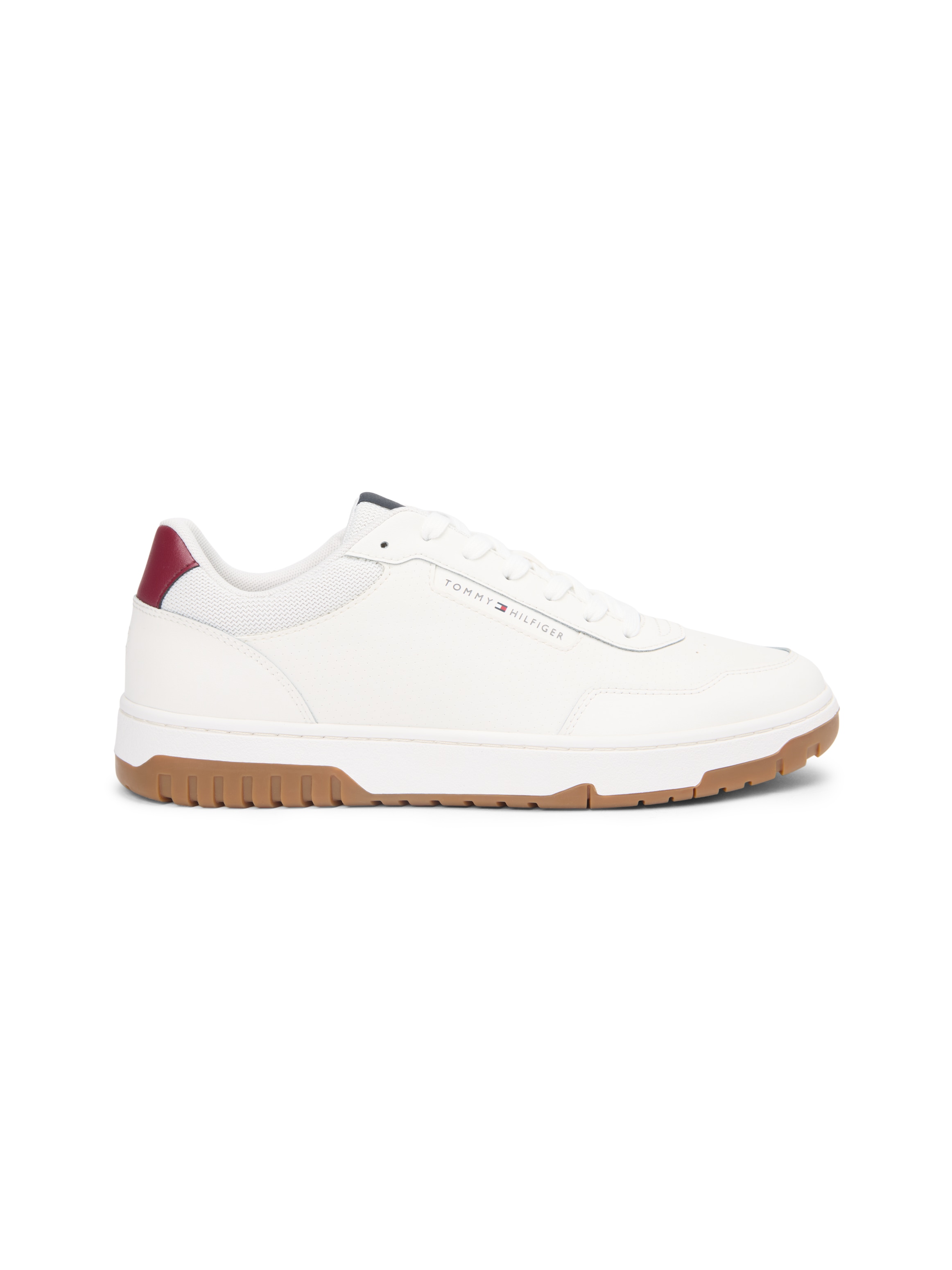 Tommy Hilfiger Sneaker »BASKET CORE LITE LTH BLOCK«  , Freizeitschuh, Halbschuh, Schnürschuh mit seitlicher Logoverzierung