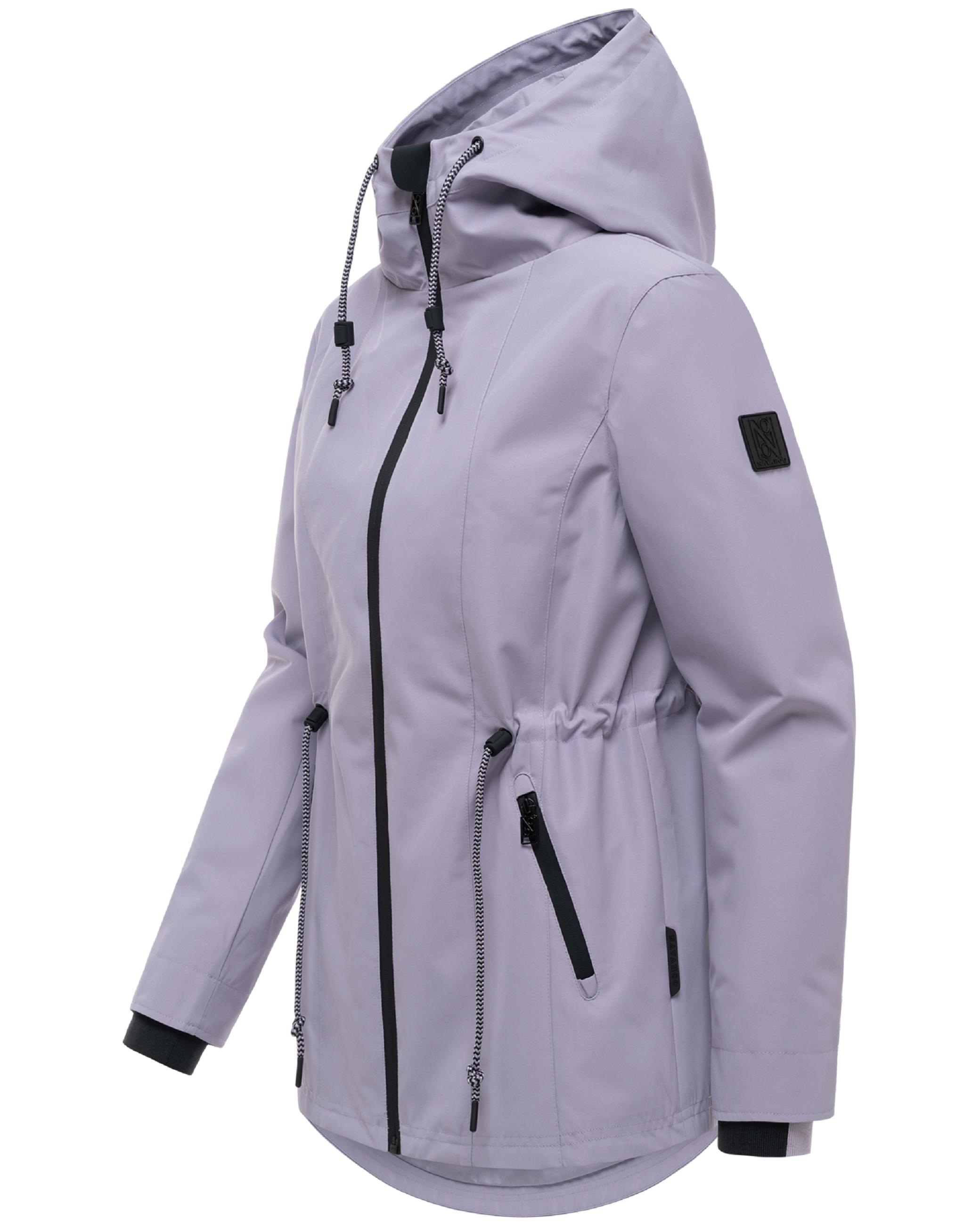 Navahoo Outdoorjacke »Outdoorjacke Blumentanz 14« mit Kapuze Übergangsjacke mit wasserdichtem Verschluss