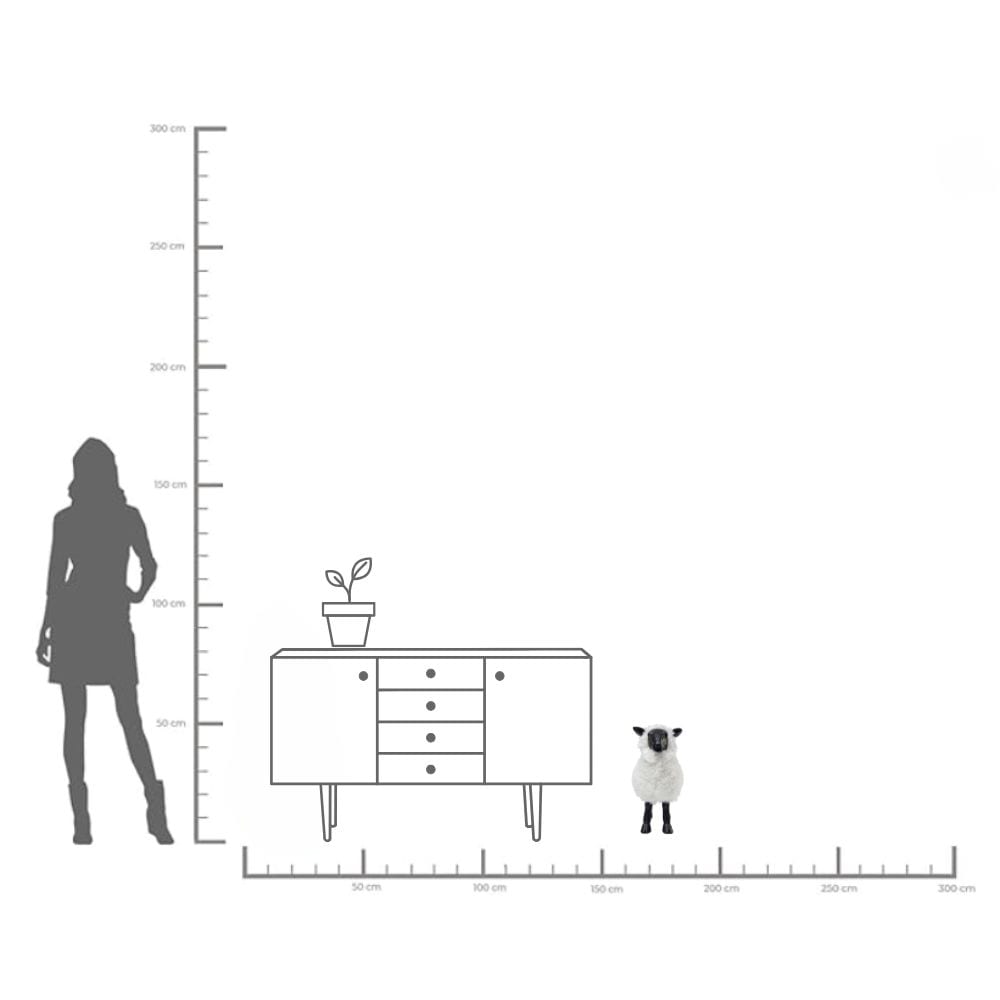 Kare Design Dekofigur »Deko Figur Bathilde Weiß 48cm«