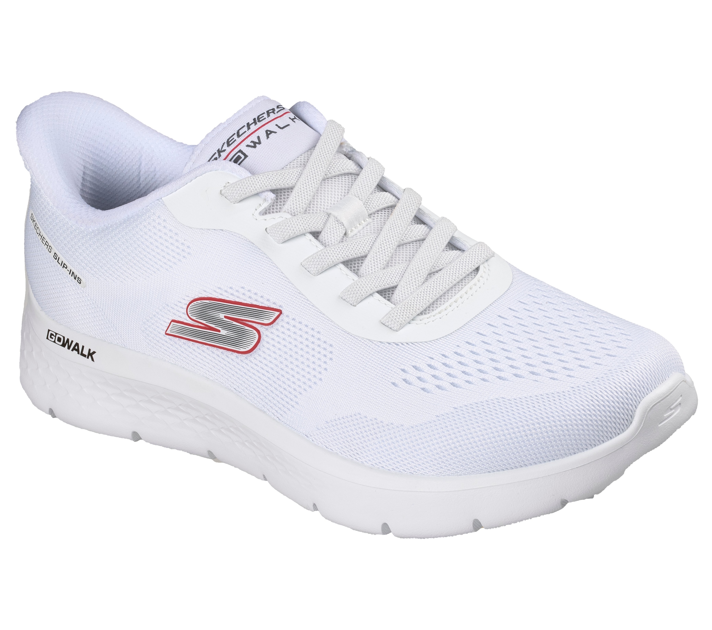 Skechers Slip-On Sneaker »GO WALK FLEX-MASTER«  Schlupfschuh, Halbschuh, Freizeitschuh mit elastischen Schnürsenkeln