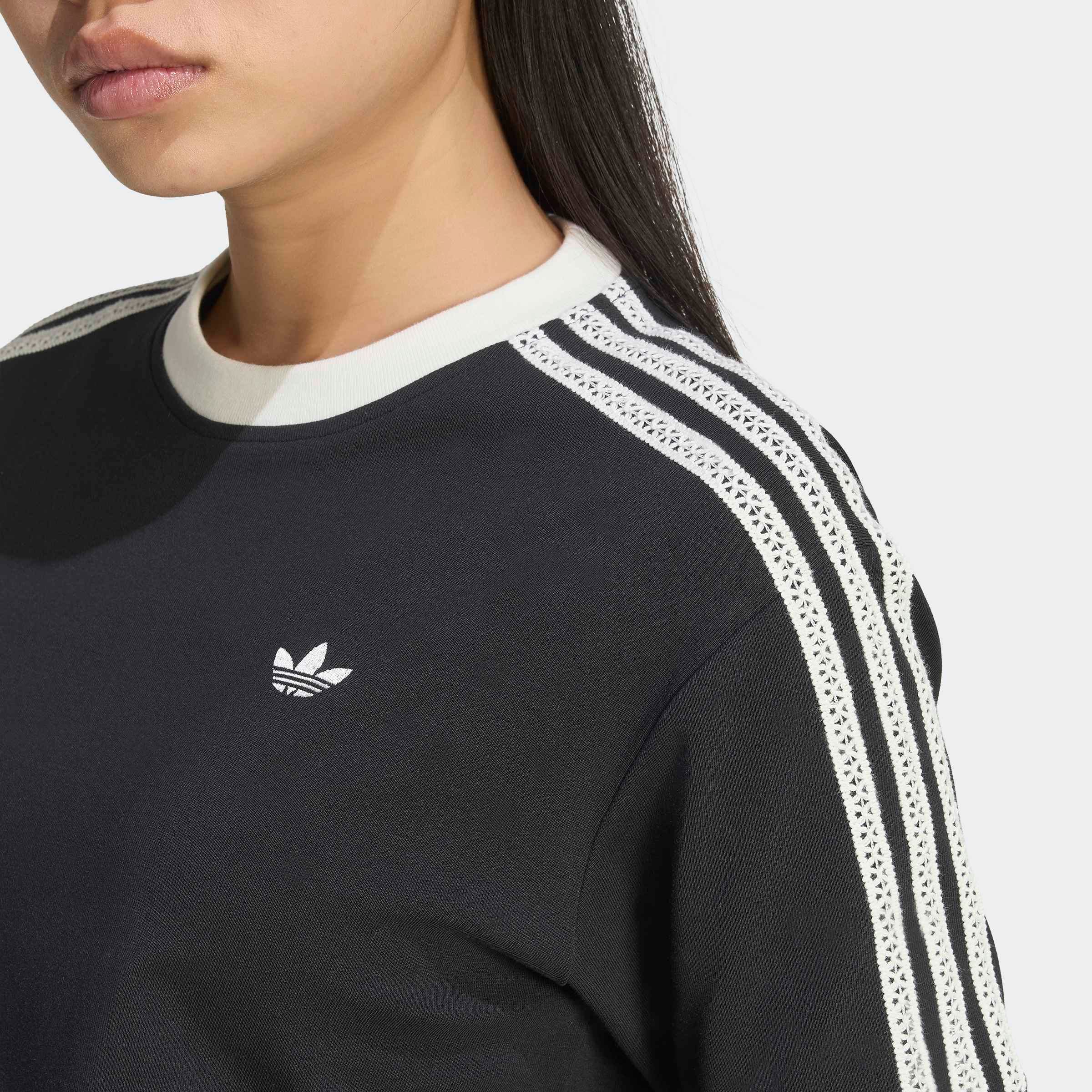 adidas Originals T-Shirt »ADIDAS ORIGINALS SUMMER GLOW ADVANCED 3-STREIFEN« mit sportlichem Stil, Rundhalsausschnitt, in normaler Länge