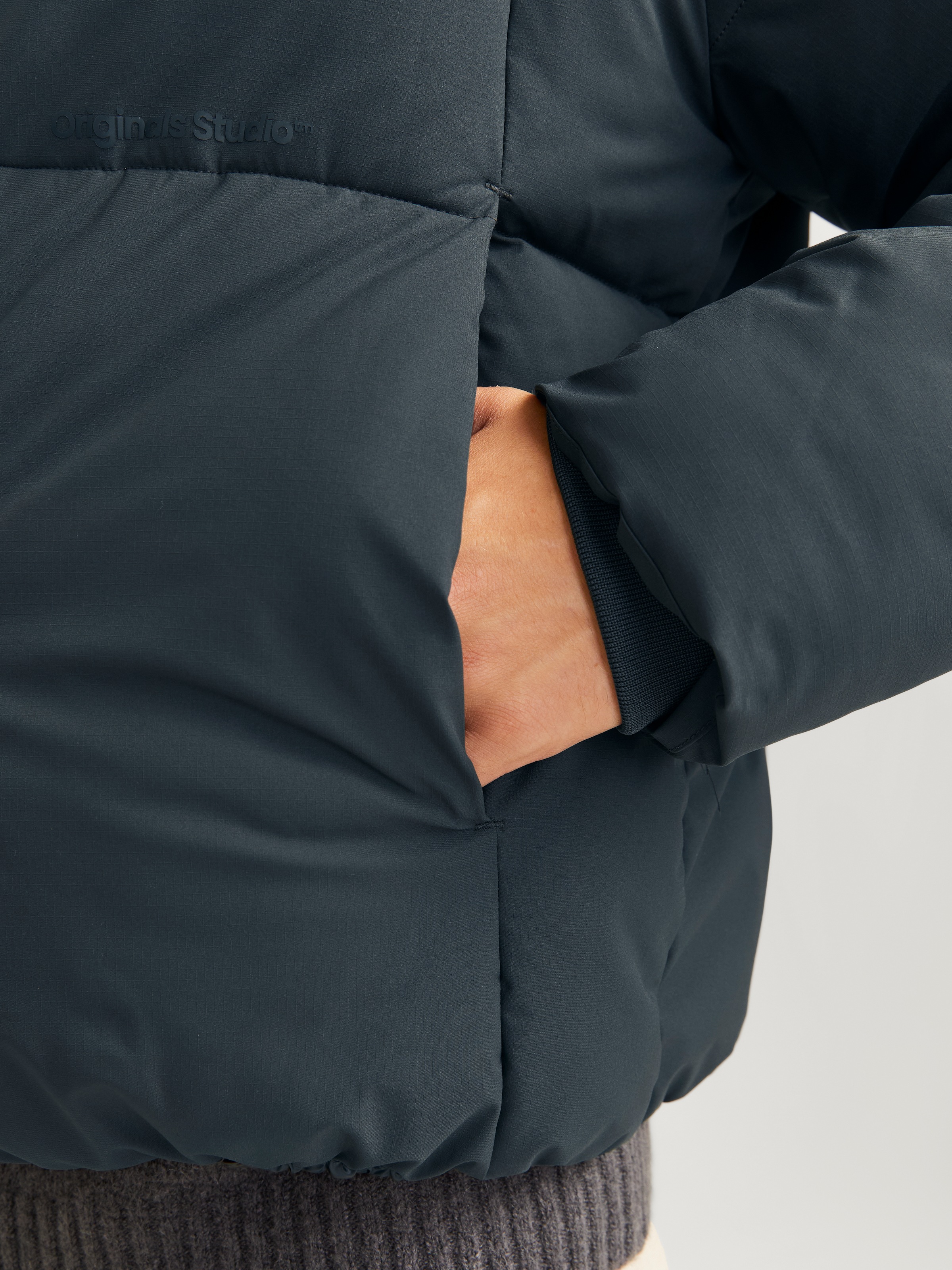 Jack & Jones Steppjacke »JORVESTERBRO PUFFER JACKET AW24 SN«, mit Kapuze
