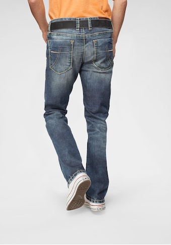 CAMP DAVID Straight-Jeans »NI:CO:R611«, mit markanten Steppnähten kaufen