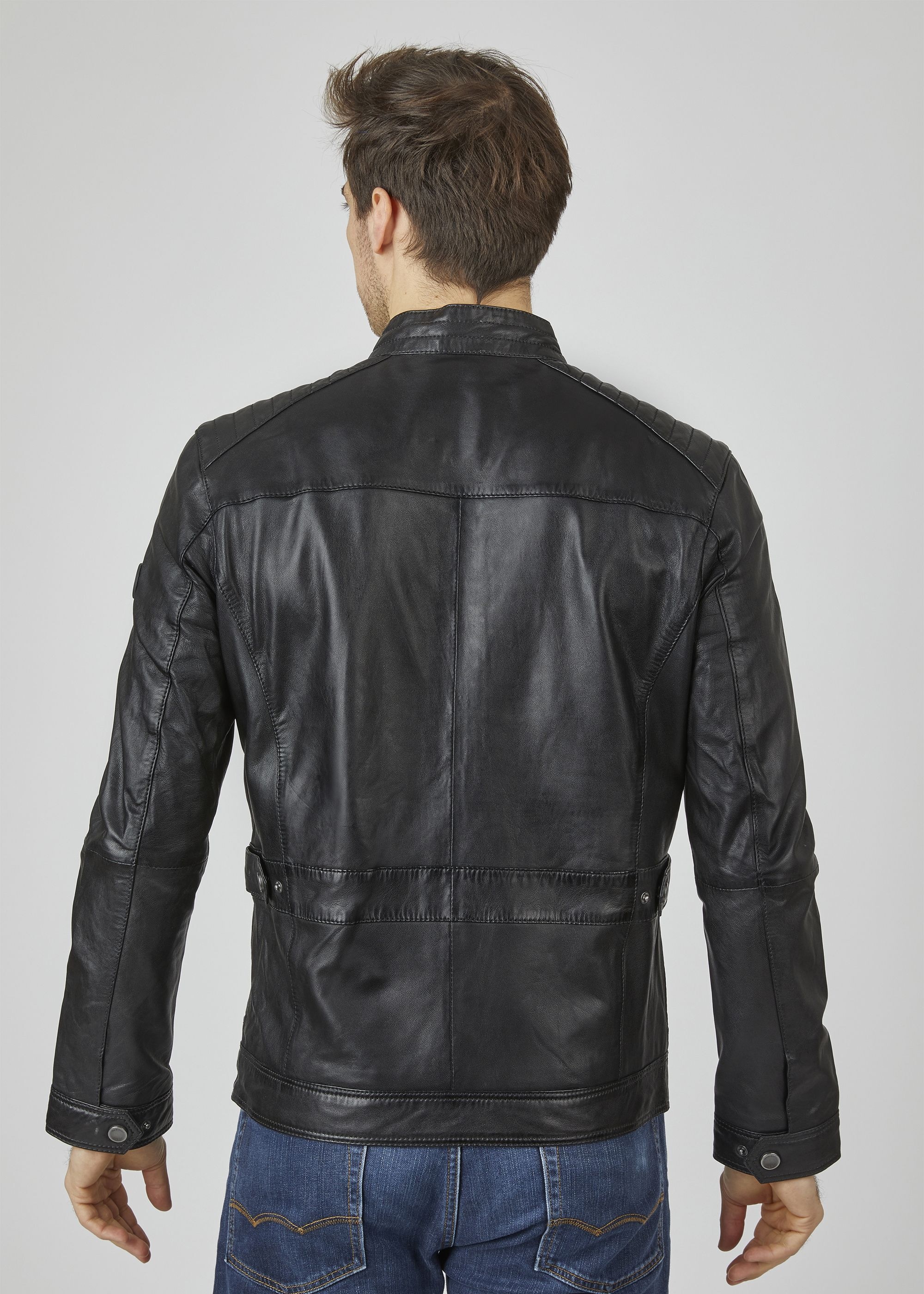 bugatti Bomberjacke »BUCLAUDIO« ohne Kapuze mit Riegeln und Stehkragen
