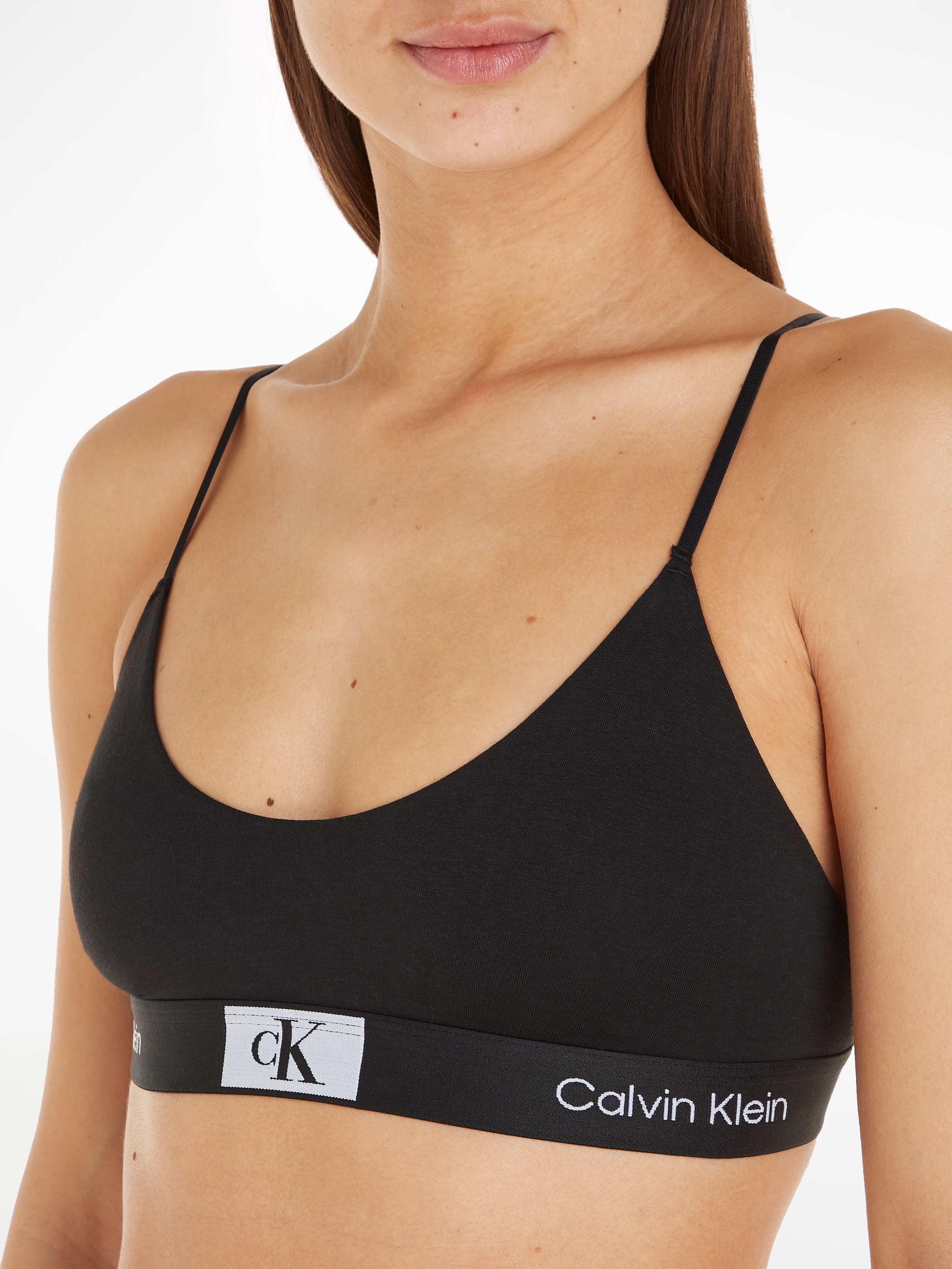Calvin Klein Bralette-BH »UNLINED BRALETTE«, mit Alloverprint kaufen bei  OTTO