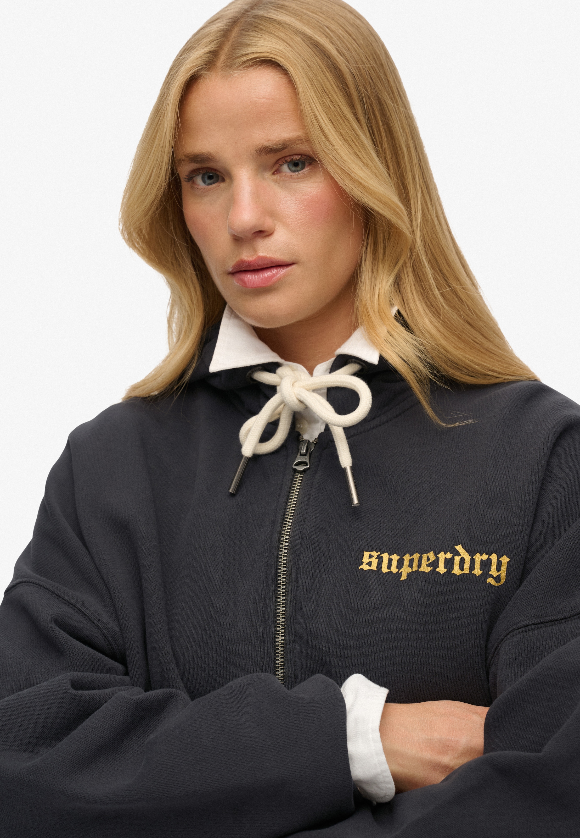 Superdry Kapuzensweatjacke »OLD SCHOOL TATTOO OS ZIPHOOD«