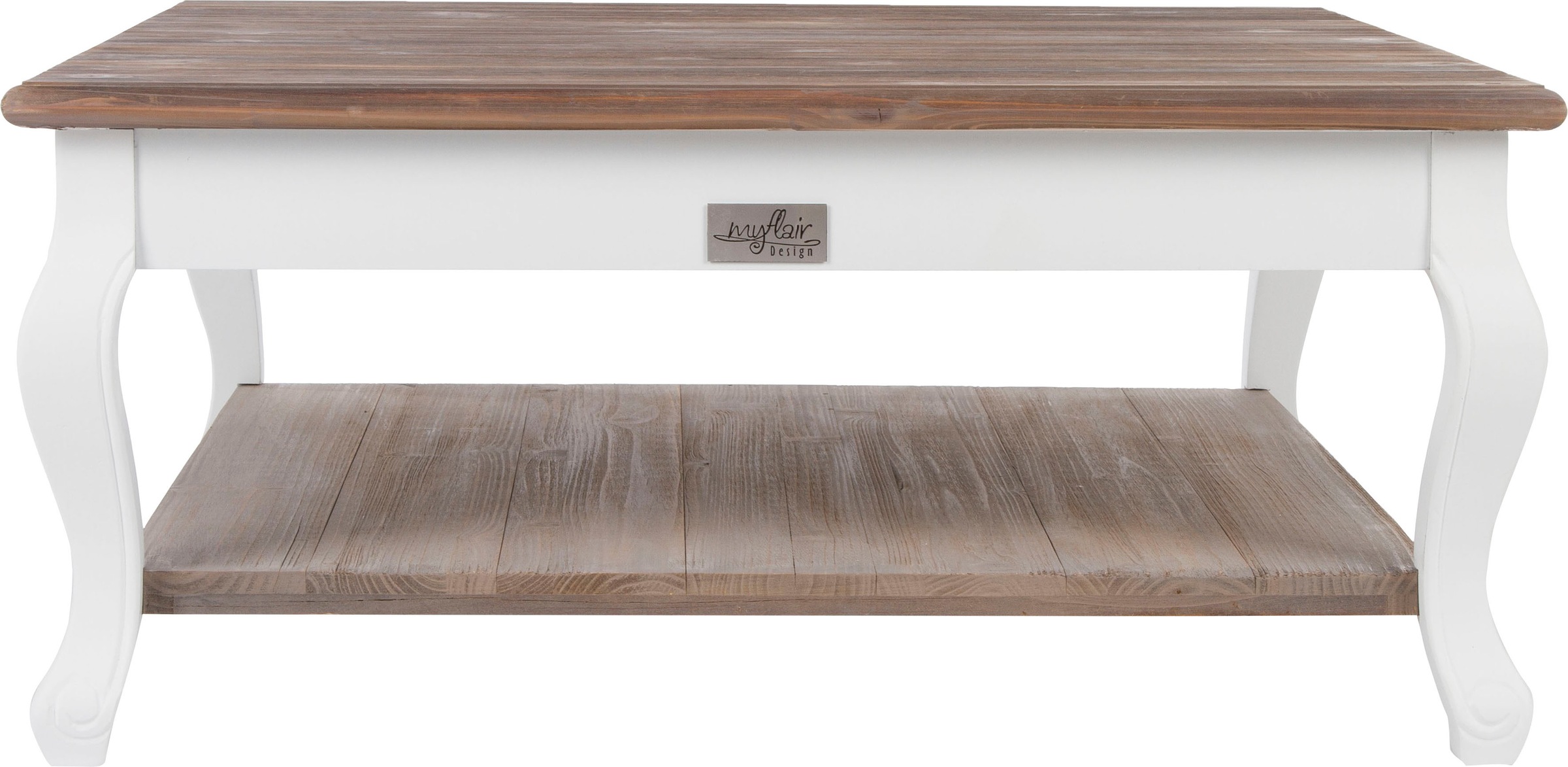 my Flair Couchtisch »Adriana«, Holztisch, Quadratische Form, Landhausstile