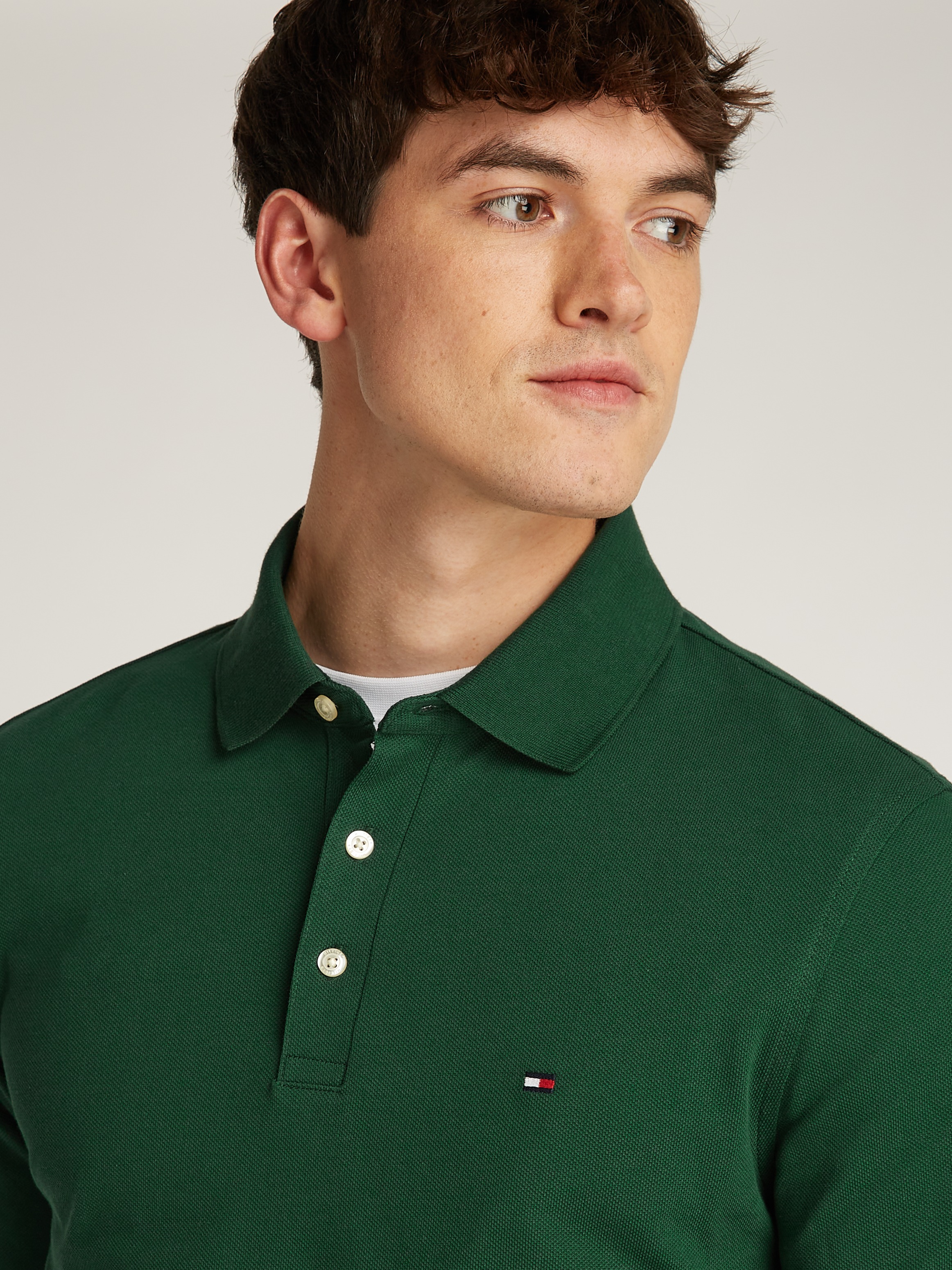 Tommy Hilfiger Langarm-Poloshirt »1985 SLIM LS POLO«