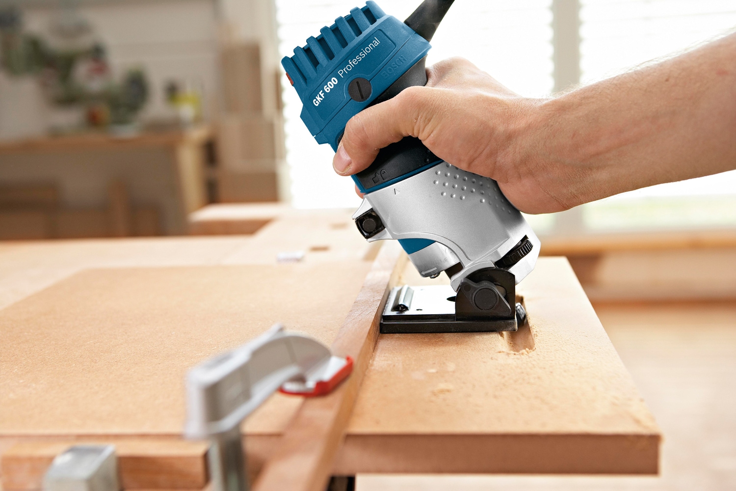 Bosch Professional Kantenfräser »»GKF 600«« mit Handwerkerkoffer, 600W