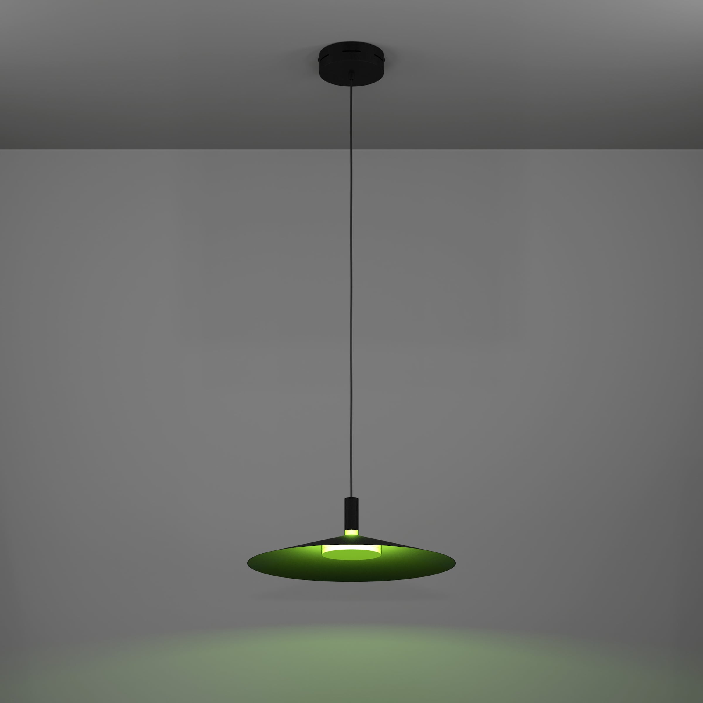 EGLO Hängeleuchte »CONOMAVILLA-Z Pendellampe - Stahl - LED - 15,5W - IP20« LED-Modul 1 Stk. Kaltweiß | Neutralweiß | RGB | Warmweiß Hängelampe, Deckenlampe, Wohnzimmer, Esszimmer, H120 x Ø45 cm