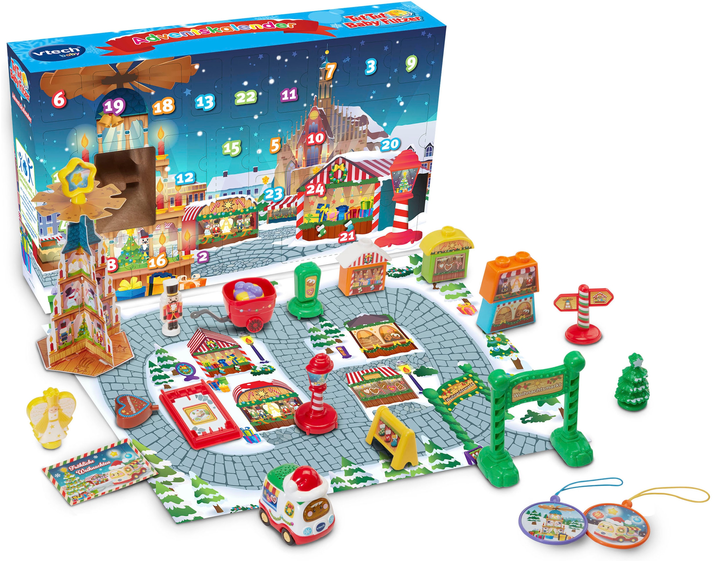 Vtech® Spielzeug-Adventskalender »Tut Tut Baby Flitzer«, ab 12 Monaten