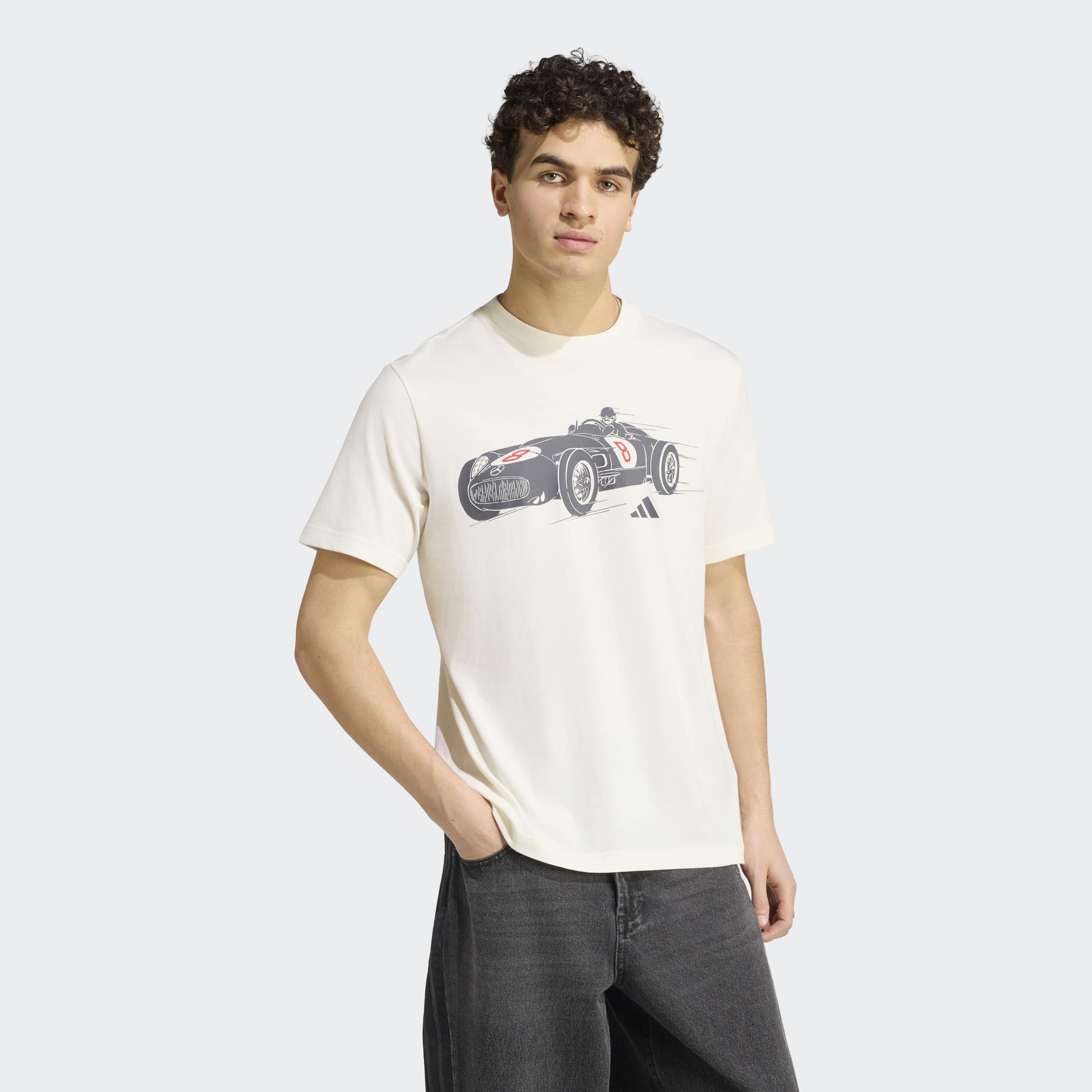 adidas Performance T-Shirt »MER SA 55 TEE1M« für Erwachsene, mit Rundhalsausschnitt, ohne Verschluss, aus Baumwolle