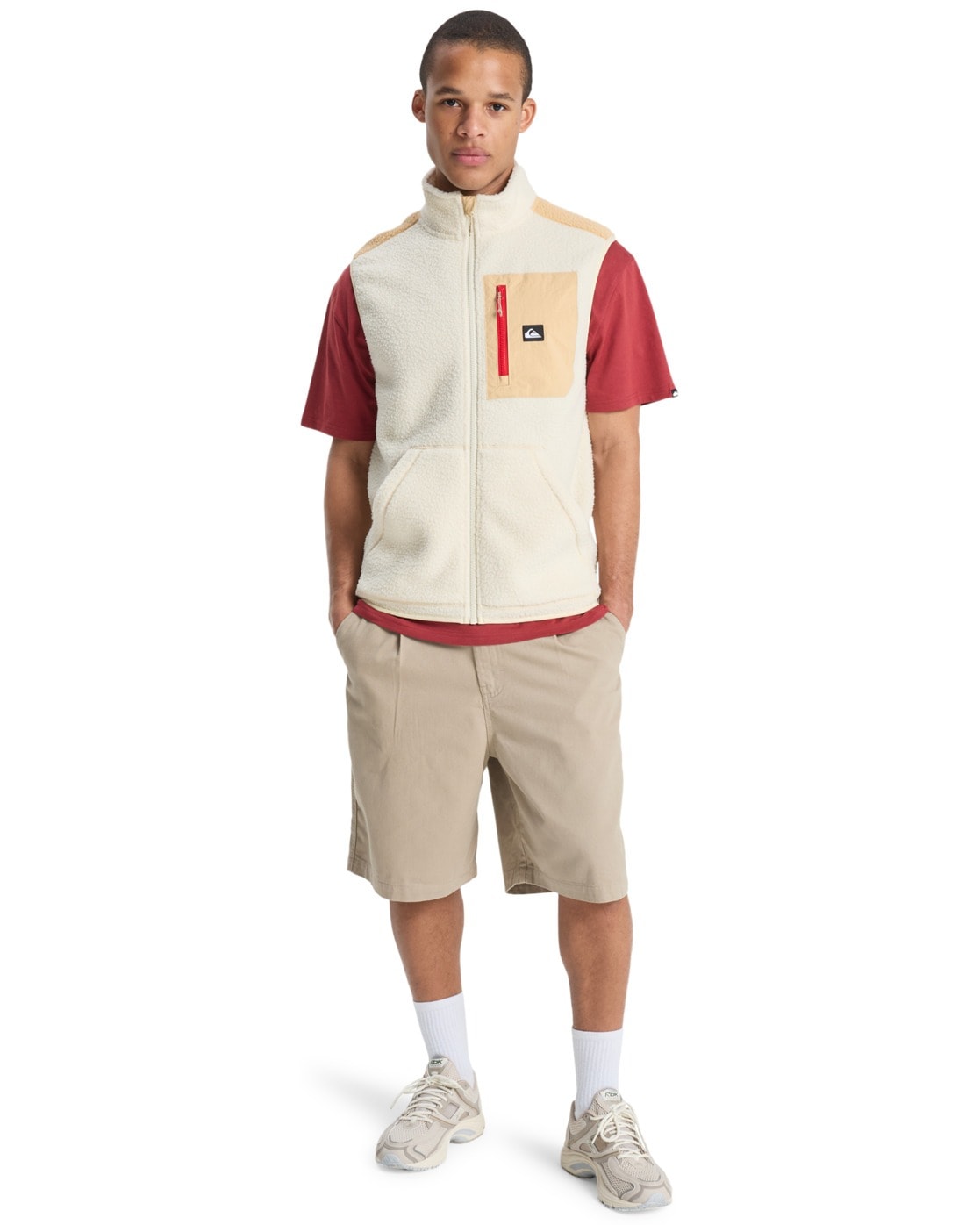 Quiksilver Fleecepullover »Clean Coast Gilet«
