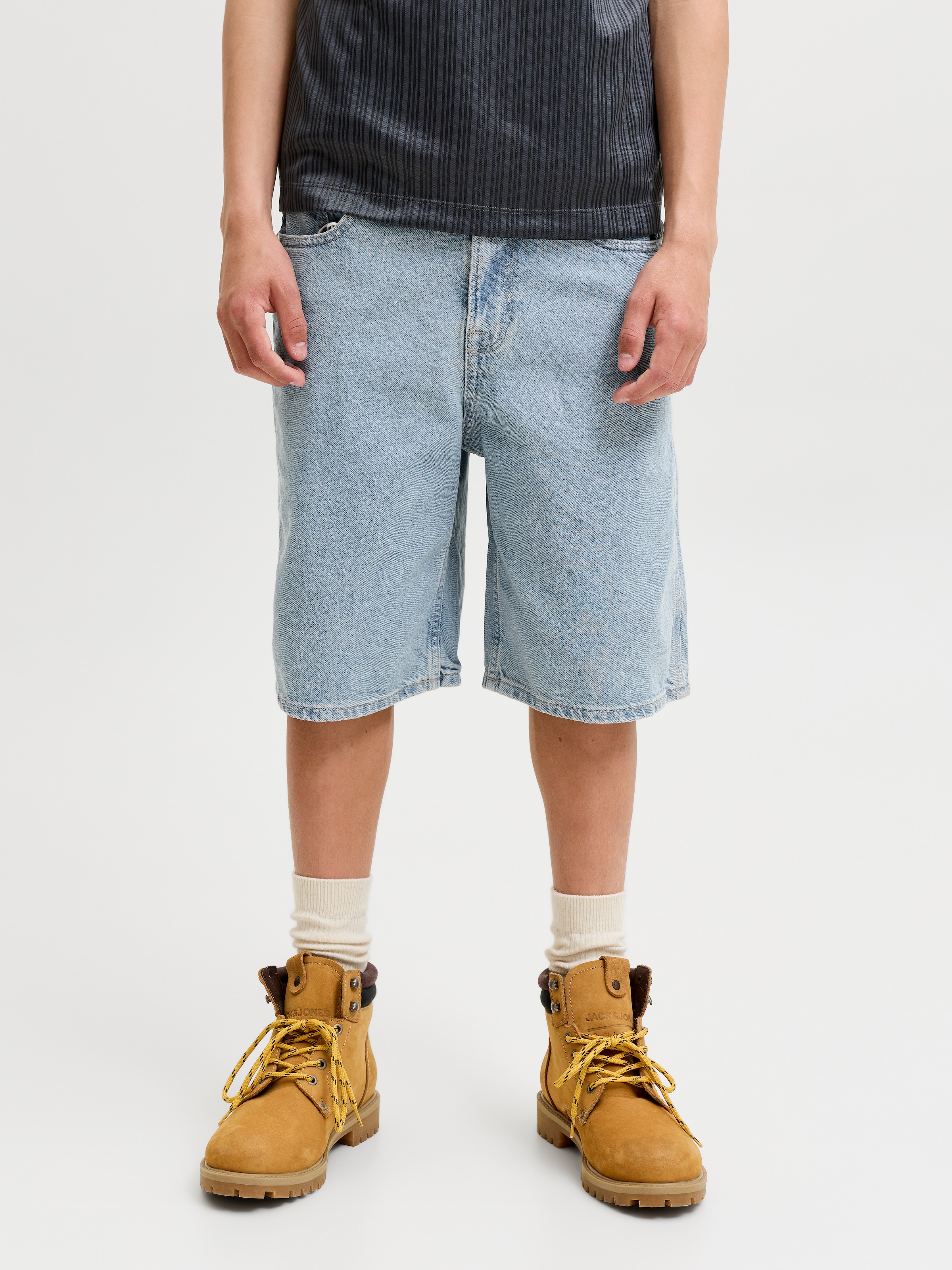 Jack & Jones Junior Shorts »JJIALEX JJNORREBRO SHORTS SQ 400 JNR«  Baumwolle, relaxed/baggy fit