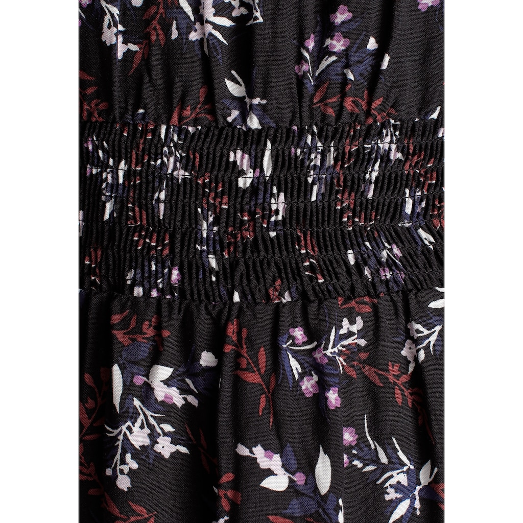 Tamaris Minikleid, mit elegantem Blumenprint