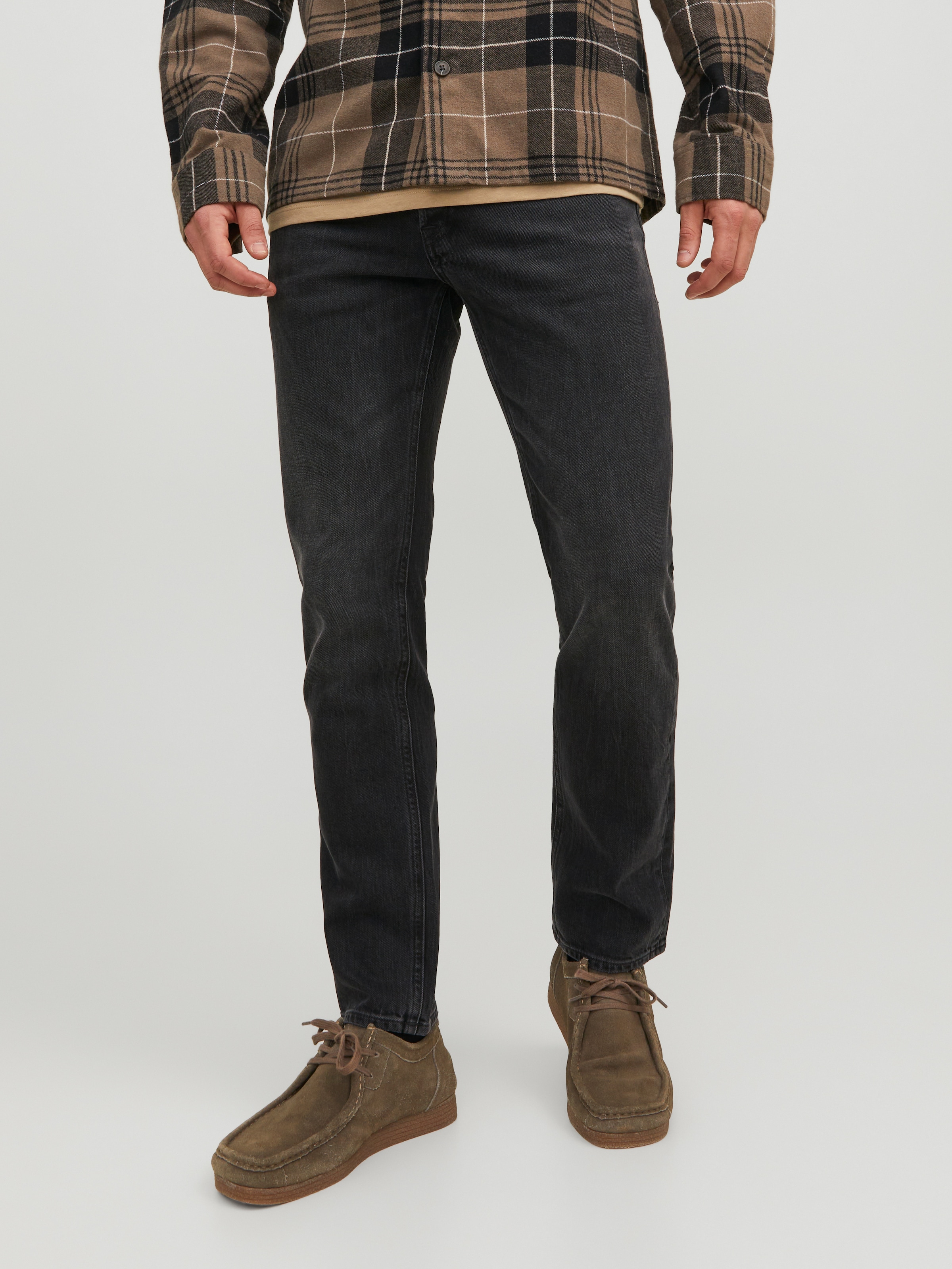 Jack & Jones Tapered-fit-Jeans »JJIMIKE JJORIGINAL CJ SN« mit Five-Pocket-Design