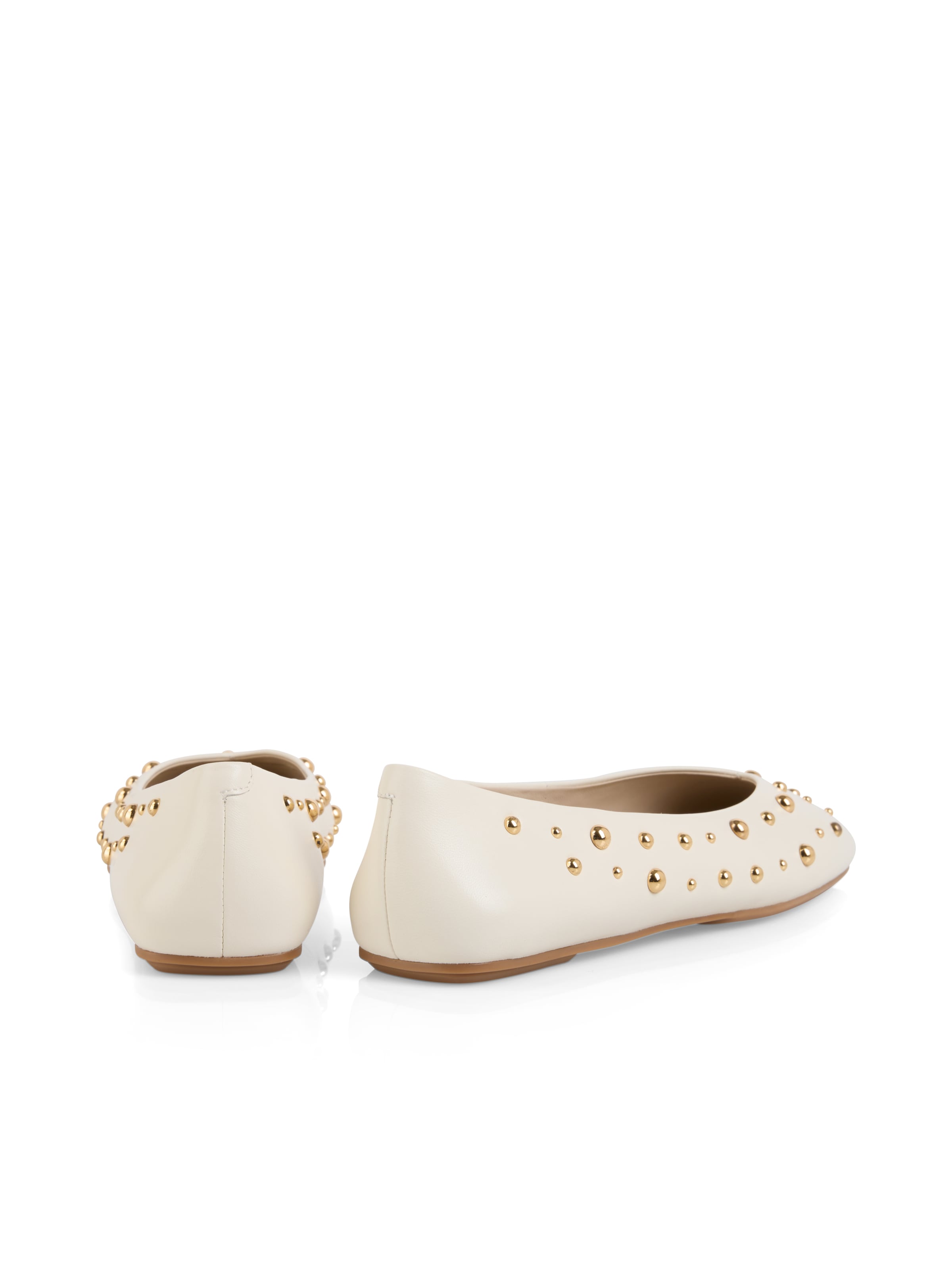 Marc Cain Ballerina »Collections«  Flats, Slipper, Schlupfschuh mit glänzenden Nieten verziert