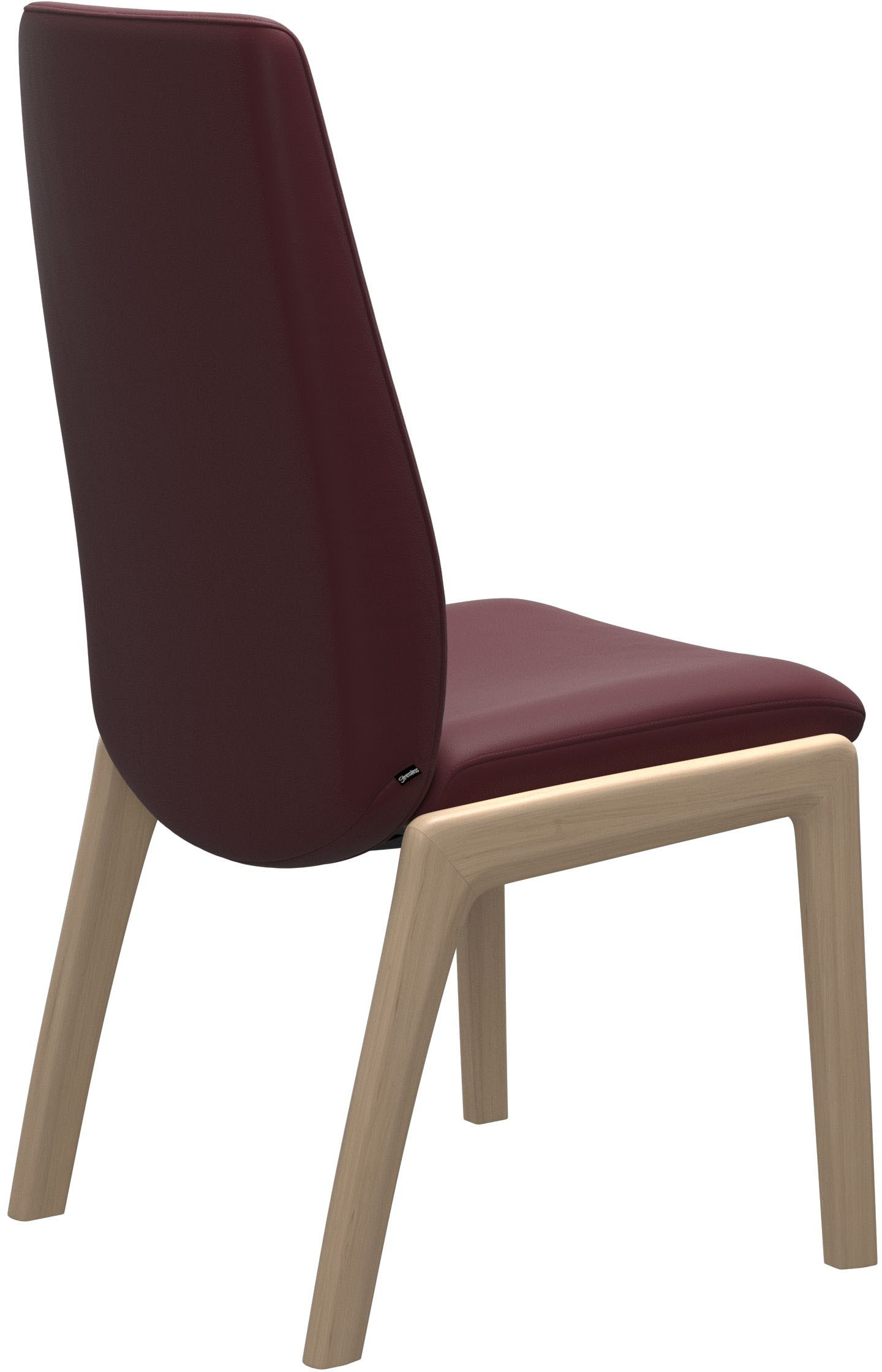 Stressless® Polsterstuhl »Laurel«, Leder BATICK, High Back, Größe L, mit abgerundeten Beinen in Schwarz