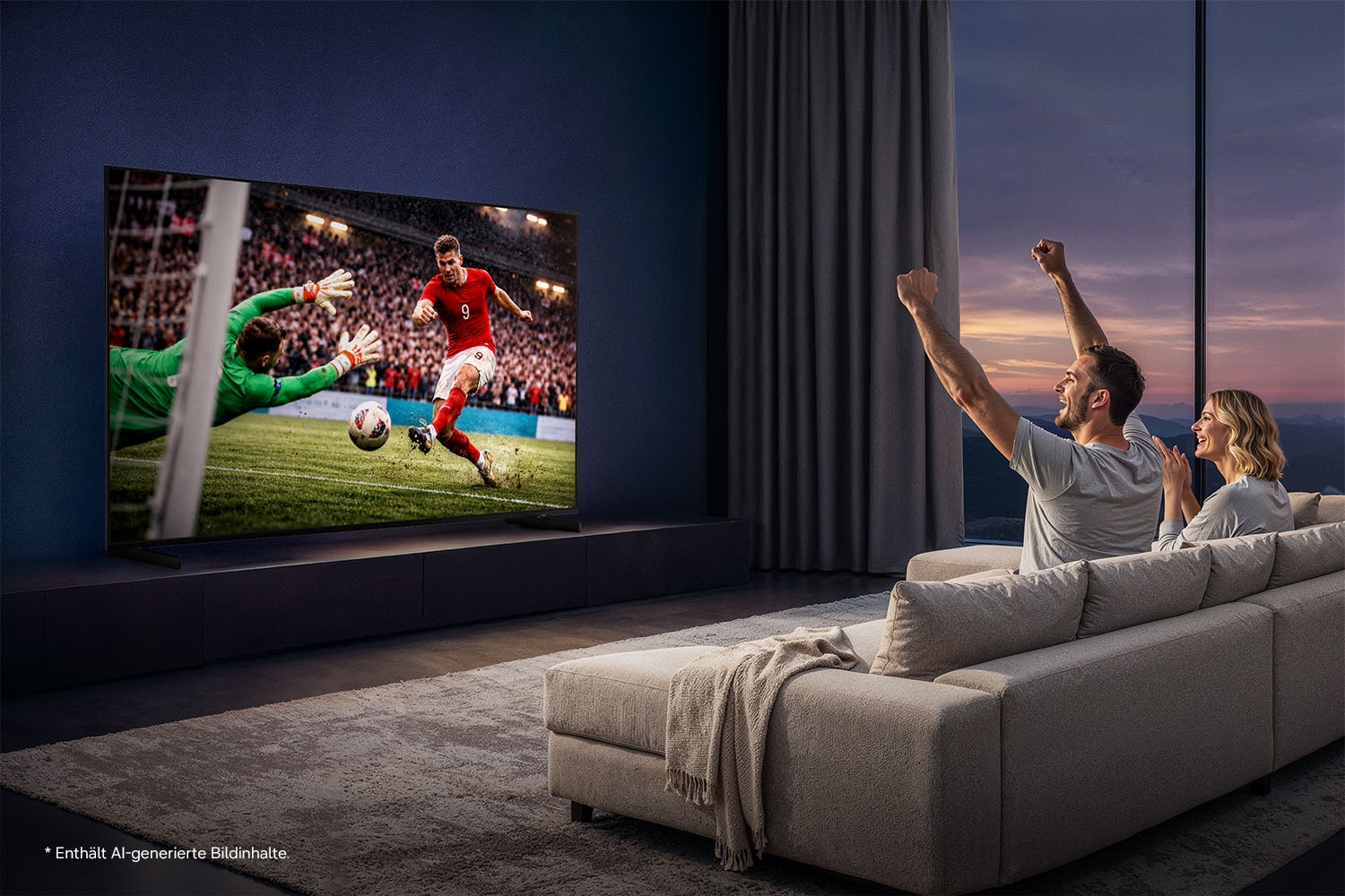Samsung LCD-LED Fernseher »GMR65R85HAU« 163 cm/65 ″ Smart-TV Micro RGB, 100% BT.2020 Farbraum, Motion Xcelerator 144Hz, Dolby Atmos