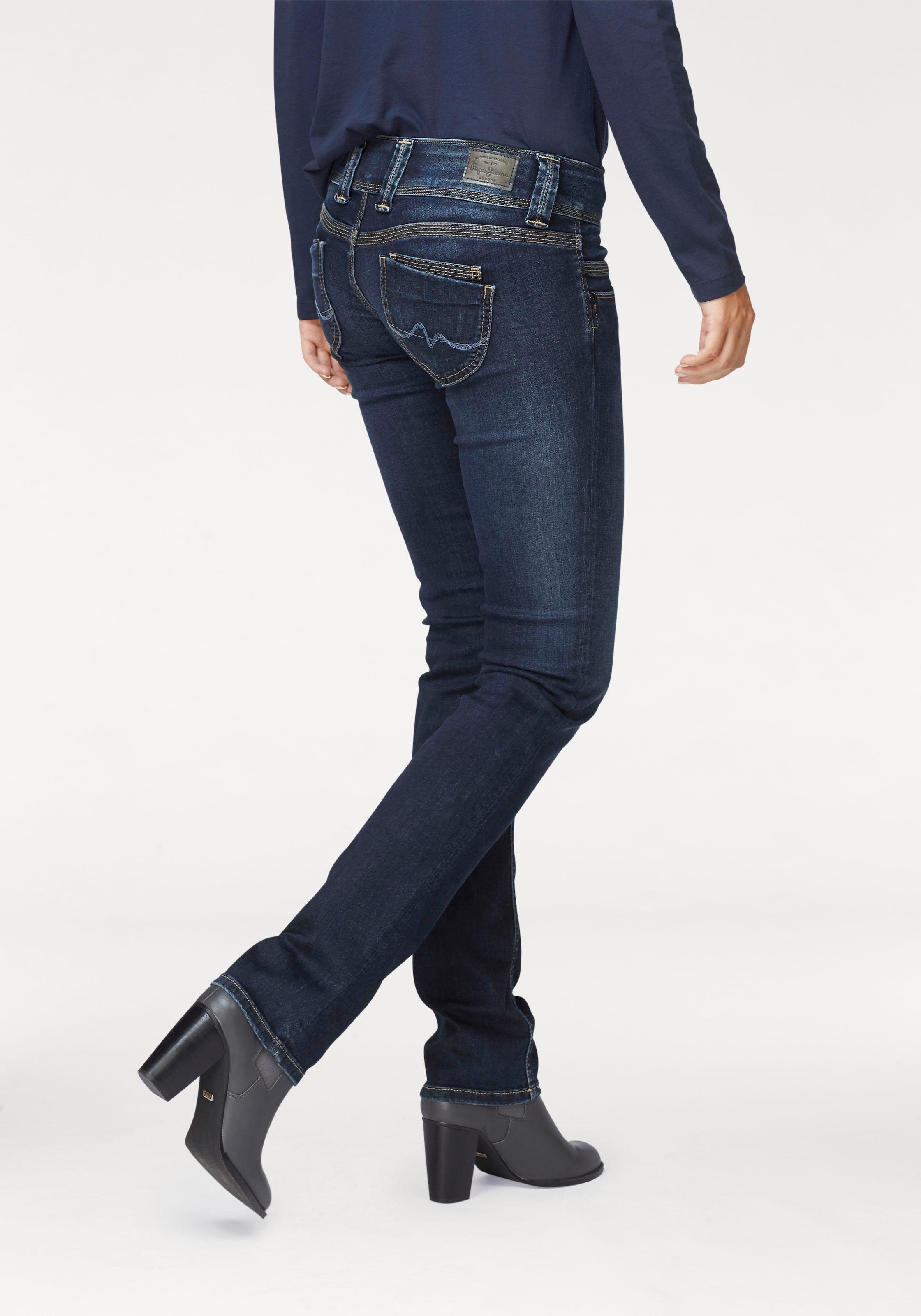 bei mit OTTOversand Badge Jeans »VENUS«, Regular-fit-Jeans Pepe