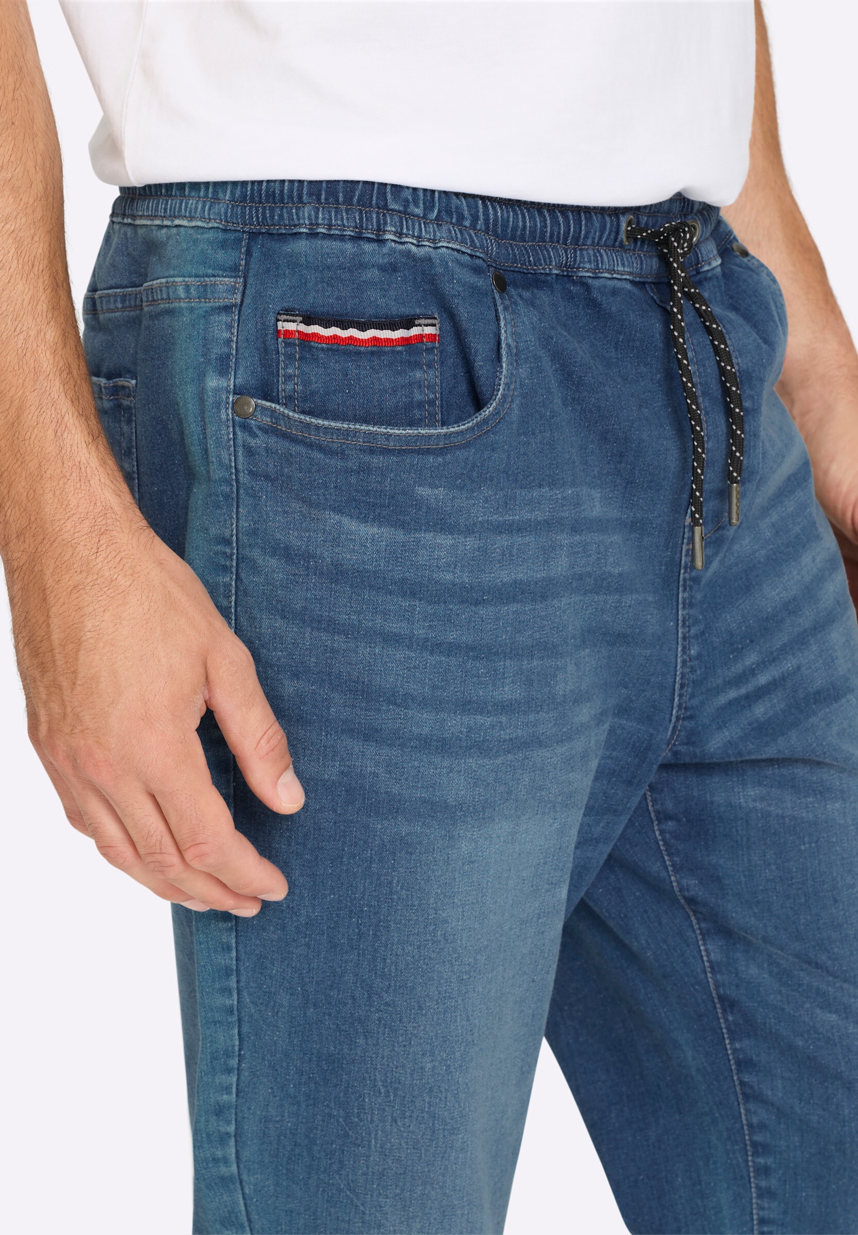 Witt Schlupfjeans »Jeans Schlupfjeans mit Kordelzug«