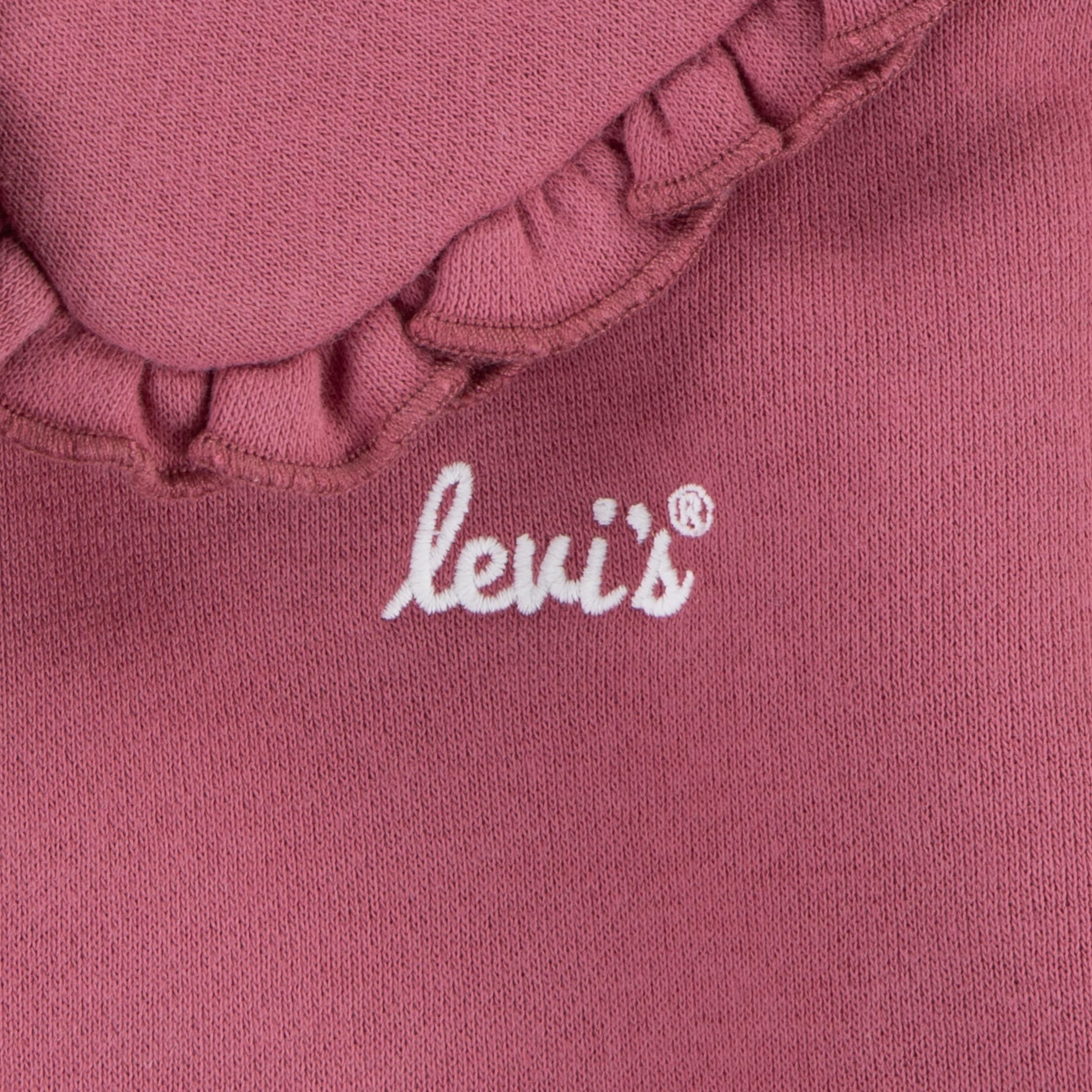 Levi's® Kids Sweatshirt »LVG RUFFLE COLLARED CREW«, mit Kragen und Rüschen, for Girls