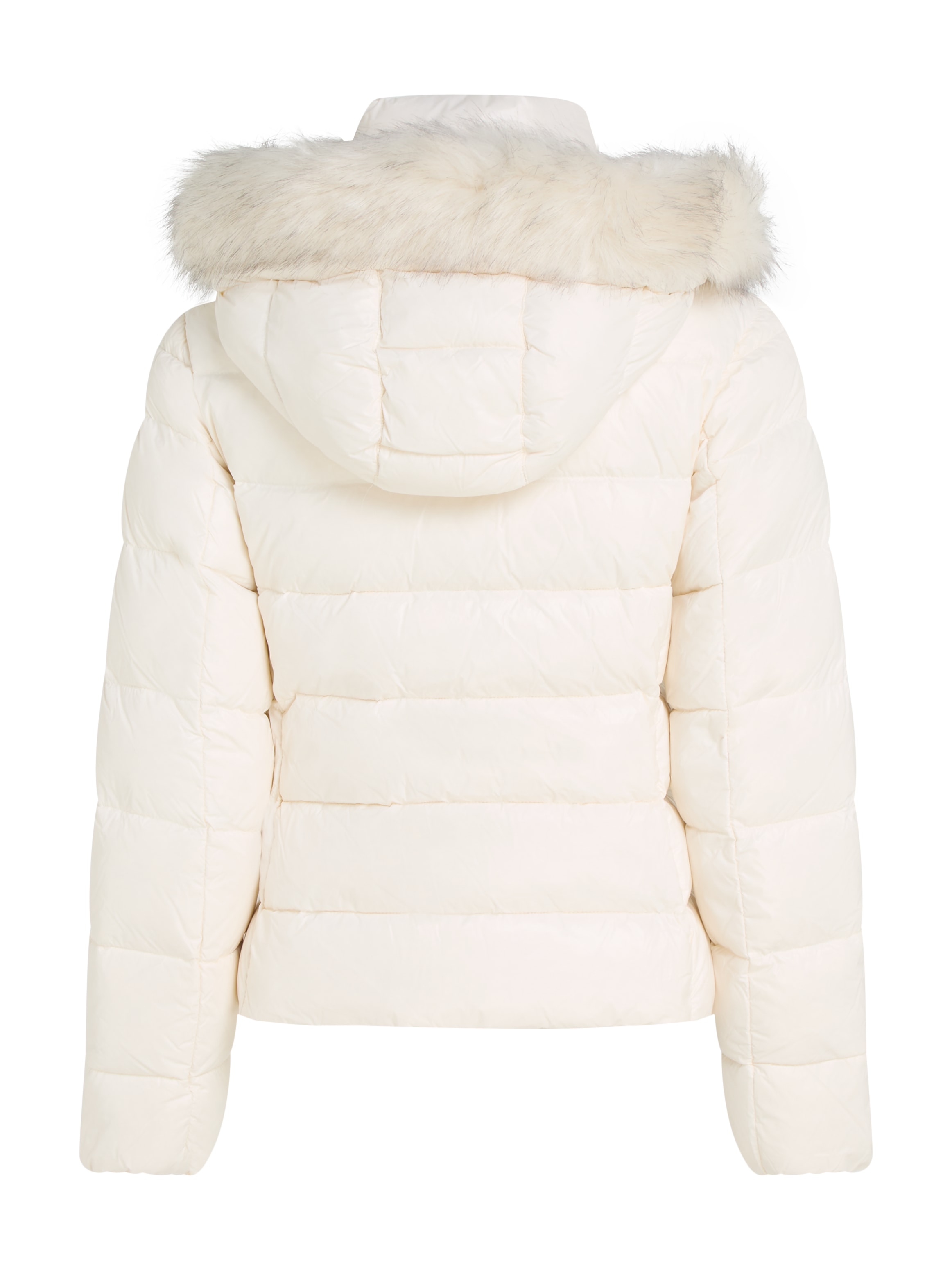 Tommy Hilfiger Steppjacke, mit Kapuze, mit Logoprägung