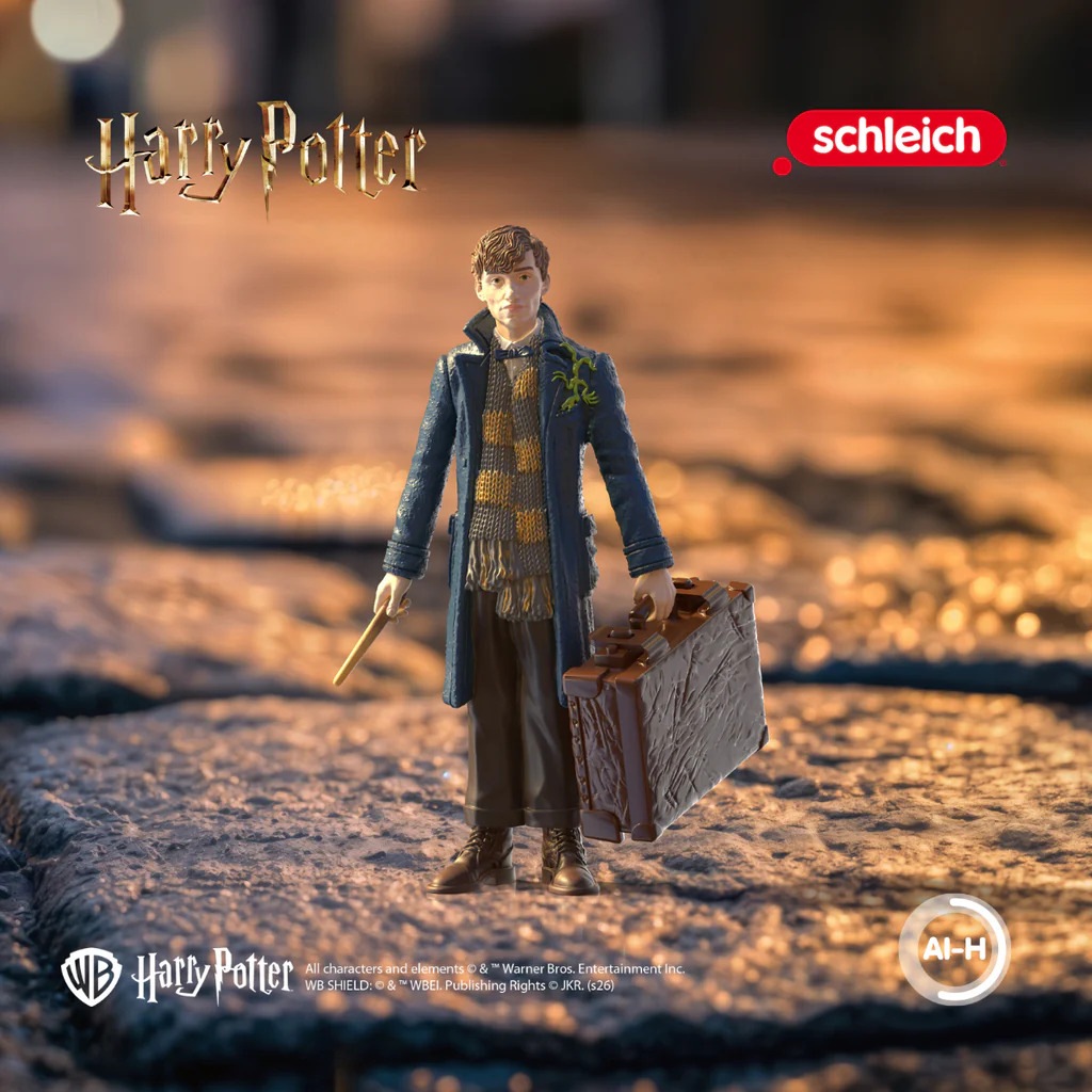 Schleich® Spielfigur »HARRY POTTER™ , Newt Scamander™ & Pickett (42743)«