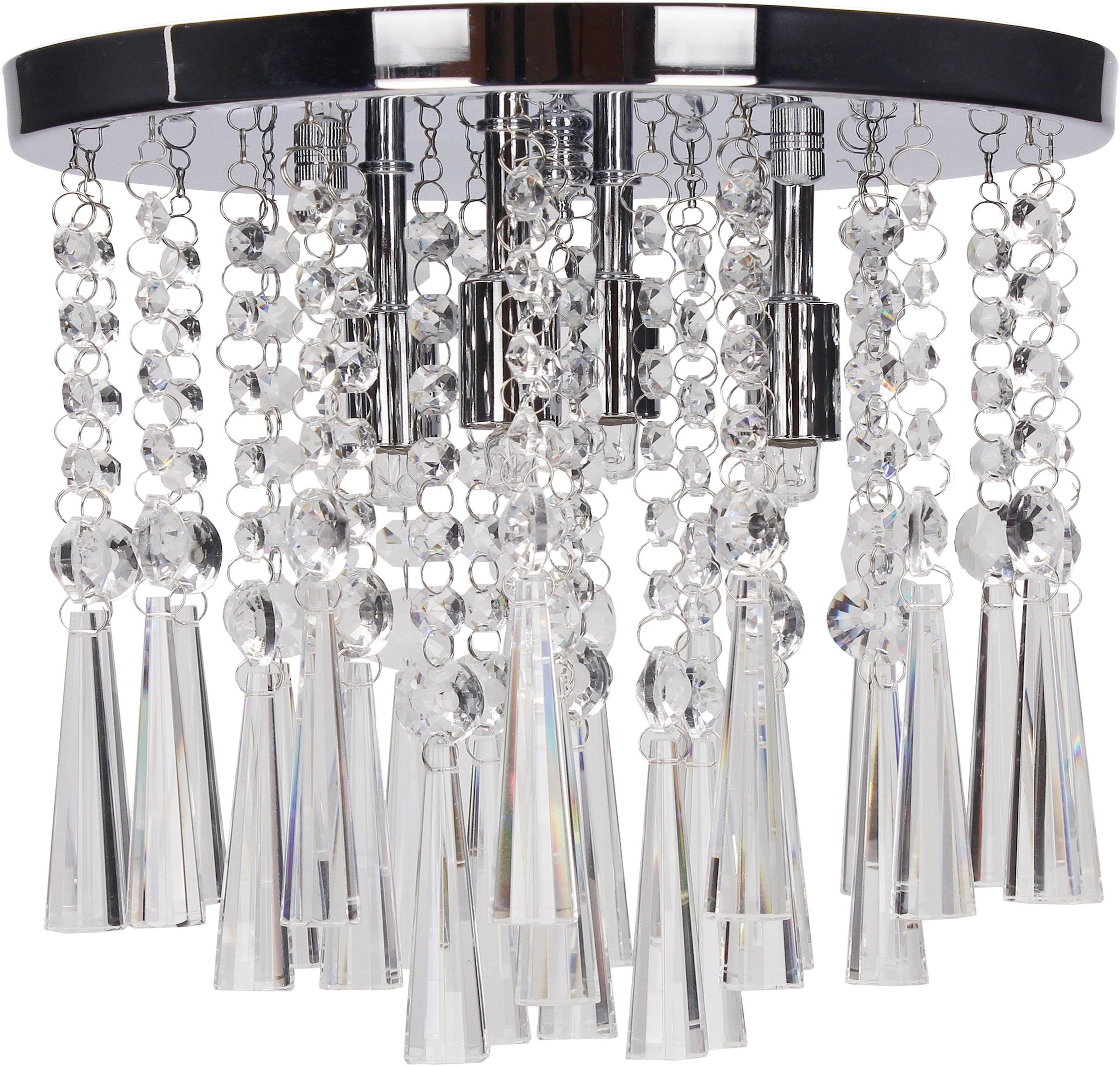 SPOT Light flammig-flammig, »LUXORIA«, inklusive, LED-Leuchtmittel Echtes hochwertig dekorativ, kaufen 3 OTTO bei Kristallglas, Deckenleuchte