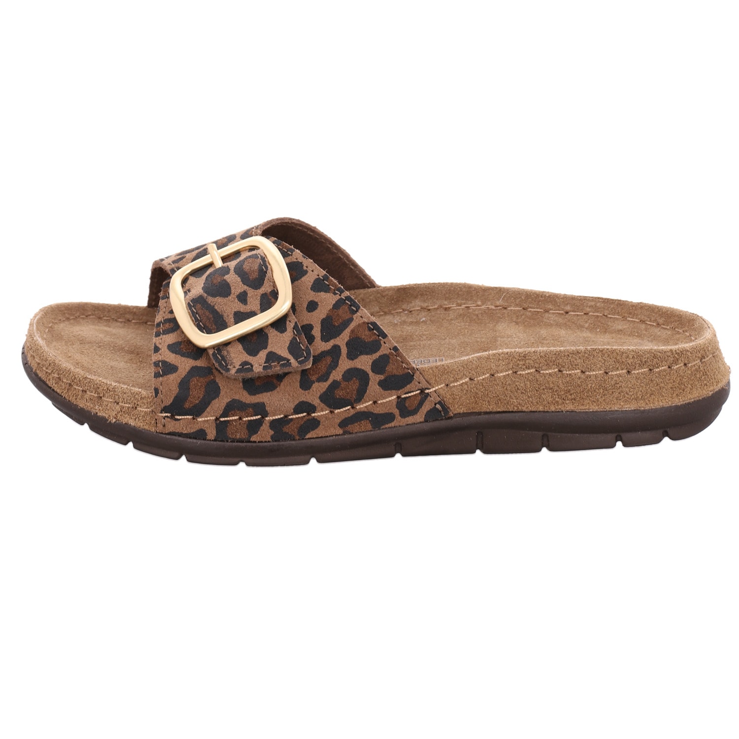 Rohde Pantolette »RODIGO-D«  Sommerschuh, Strandschuh mit Schnallenverschluss, Leo-Look