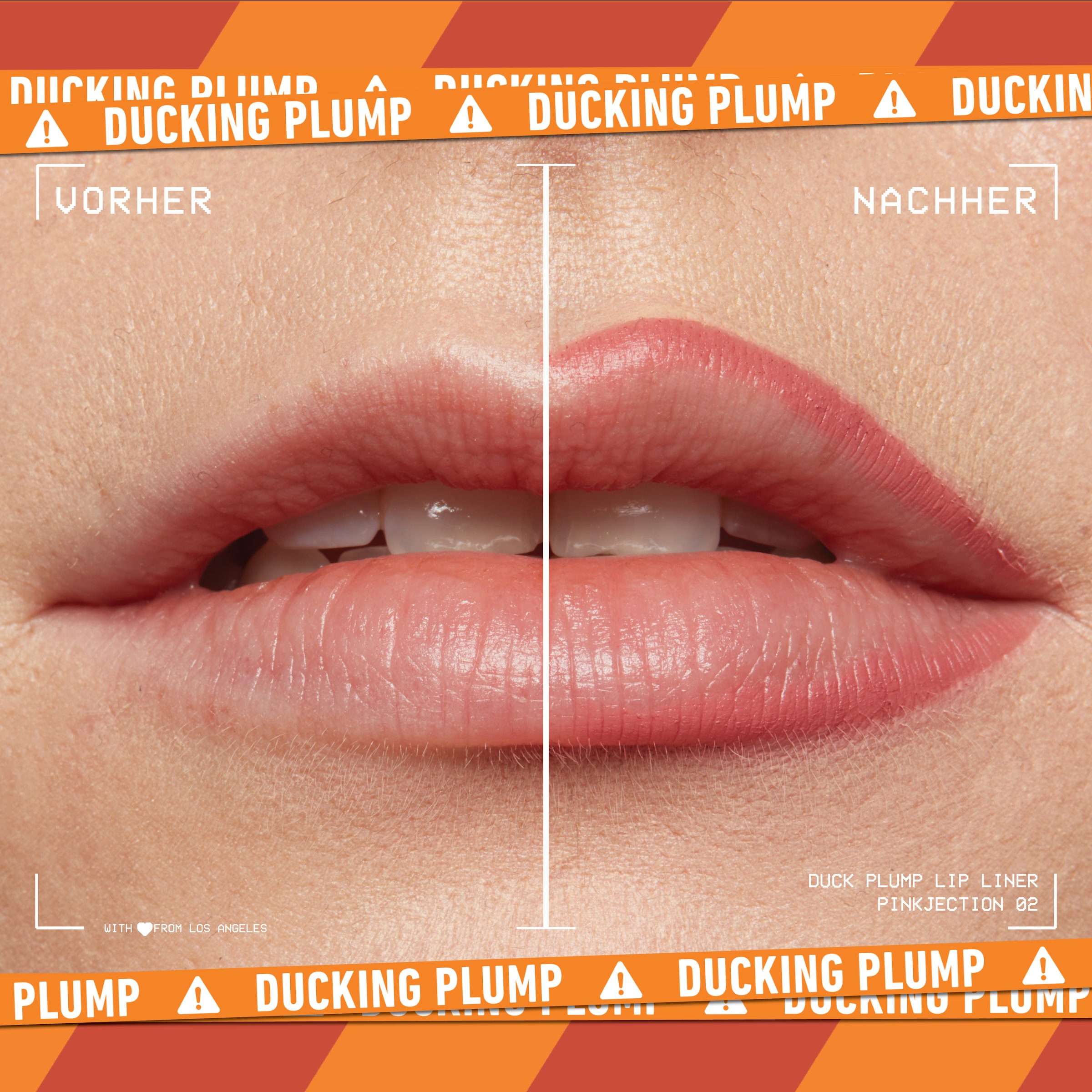 NYX Lippenstift »Professional Makeup Duck Plump Plumping Lip Liner Lippenkonturenstift«, Polstert die Lippen natürlich auf, angeschrägte Spitze.