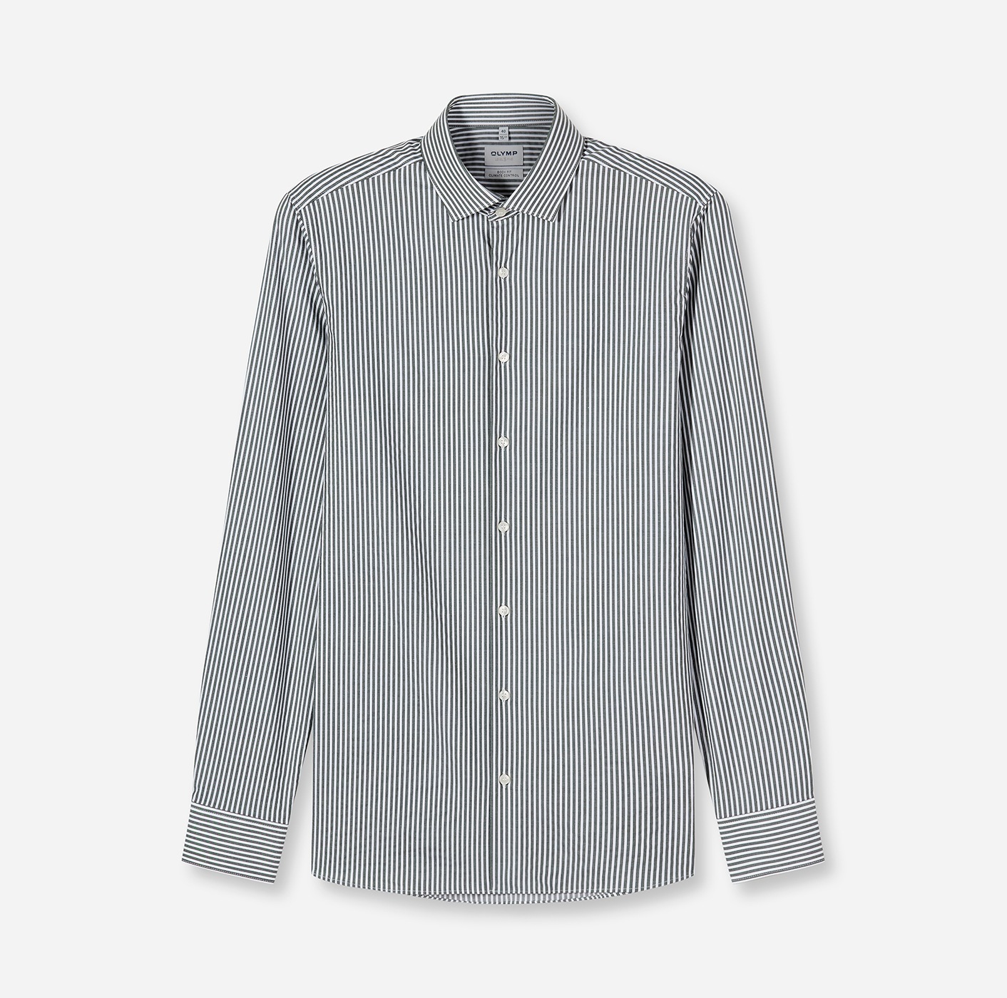 OLYMP Langarmhemd »Level Five« Businesshemd, body fit, Modern Kentkragen, Climate Control