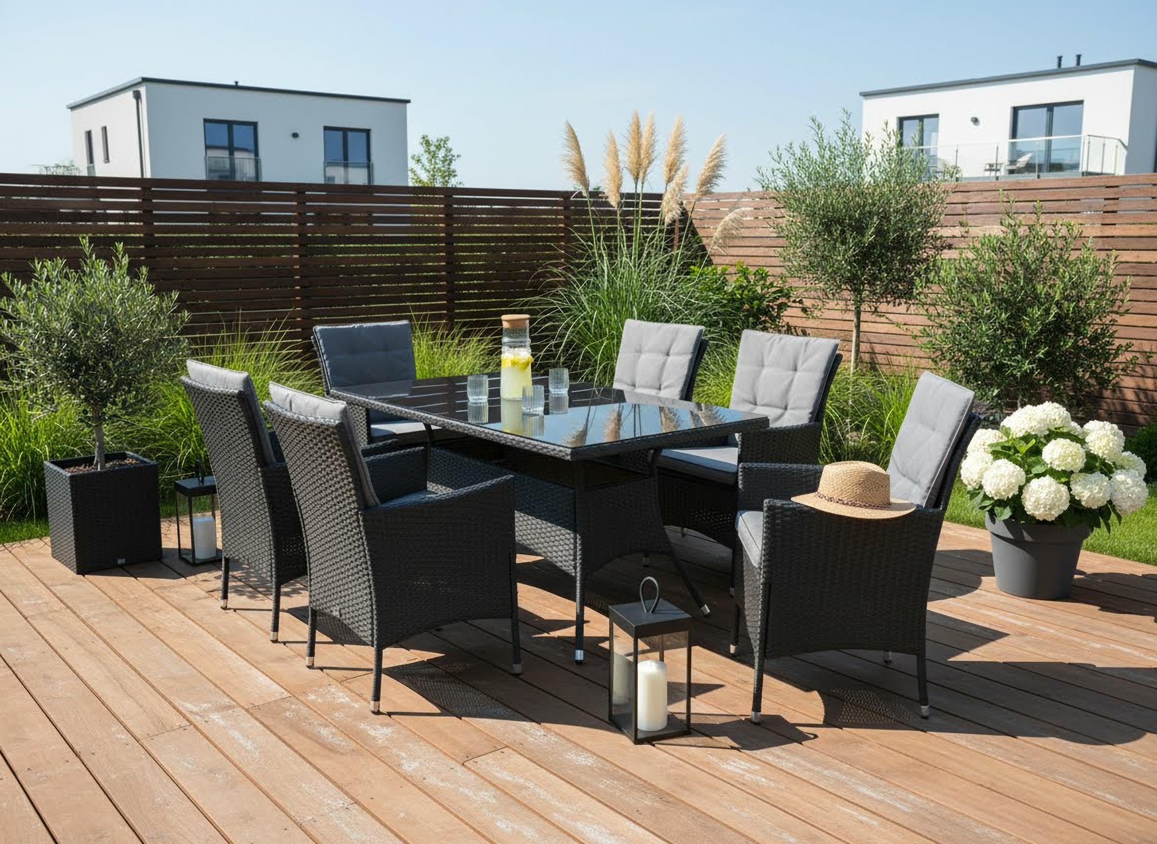 KONSTSMIDE LED Laterne »Ravello« LED-Modul 2 Stk. Warmweiß Ravello LED USB-Laterne, dimmbar